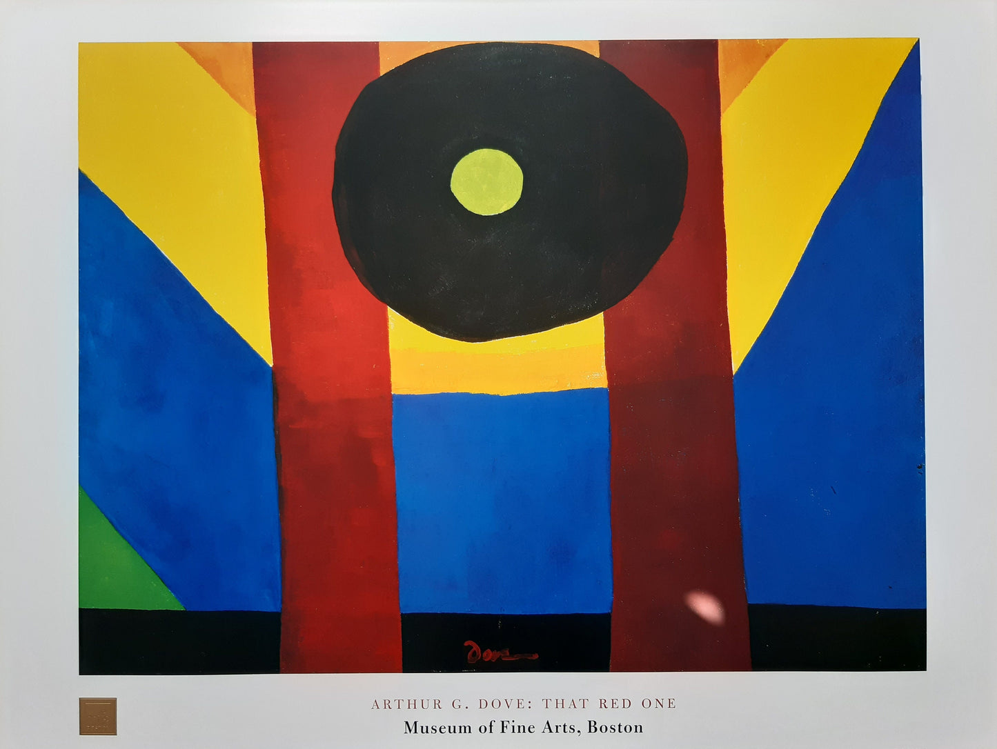 Arthur G. Dove original art poster 1998 BFA - 31.5"×23.6" (80×60cm)