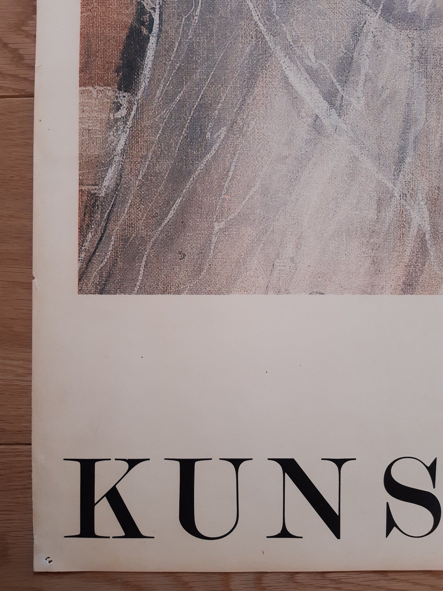 Niklaus Manuel original vintige art exhibition poster - 35.2"×50.4" (89.5×128cm)