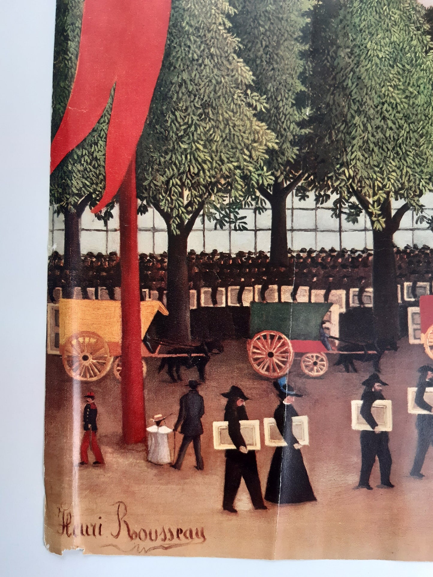 Henri Rousseau vintage original art poster - 22.2"×33.1" (56.5×84cm)