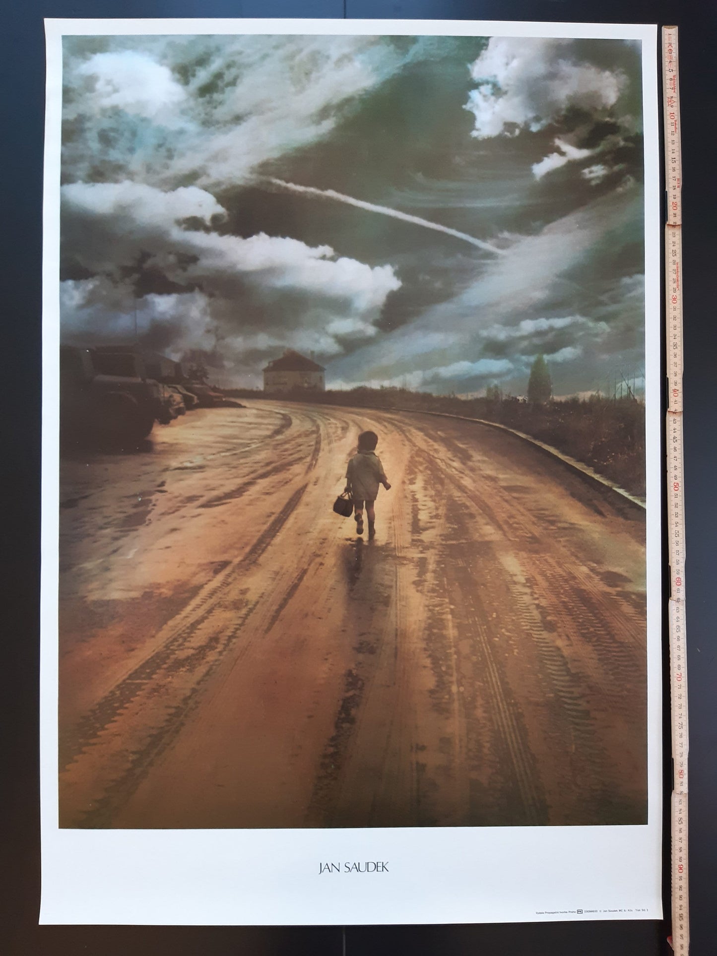 Jan Saudek vintage photo poster - 26.0"×37.8" (66×96cm)