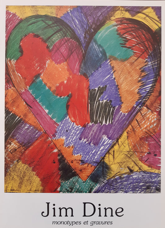 Jim Dine original art Poster - 21.3"×28.7" (54×73cm)