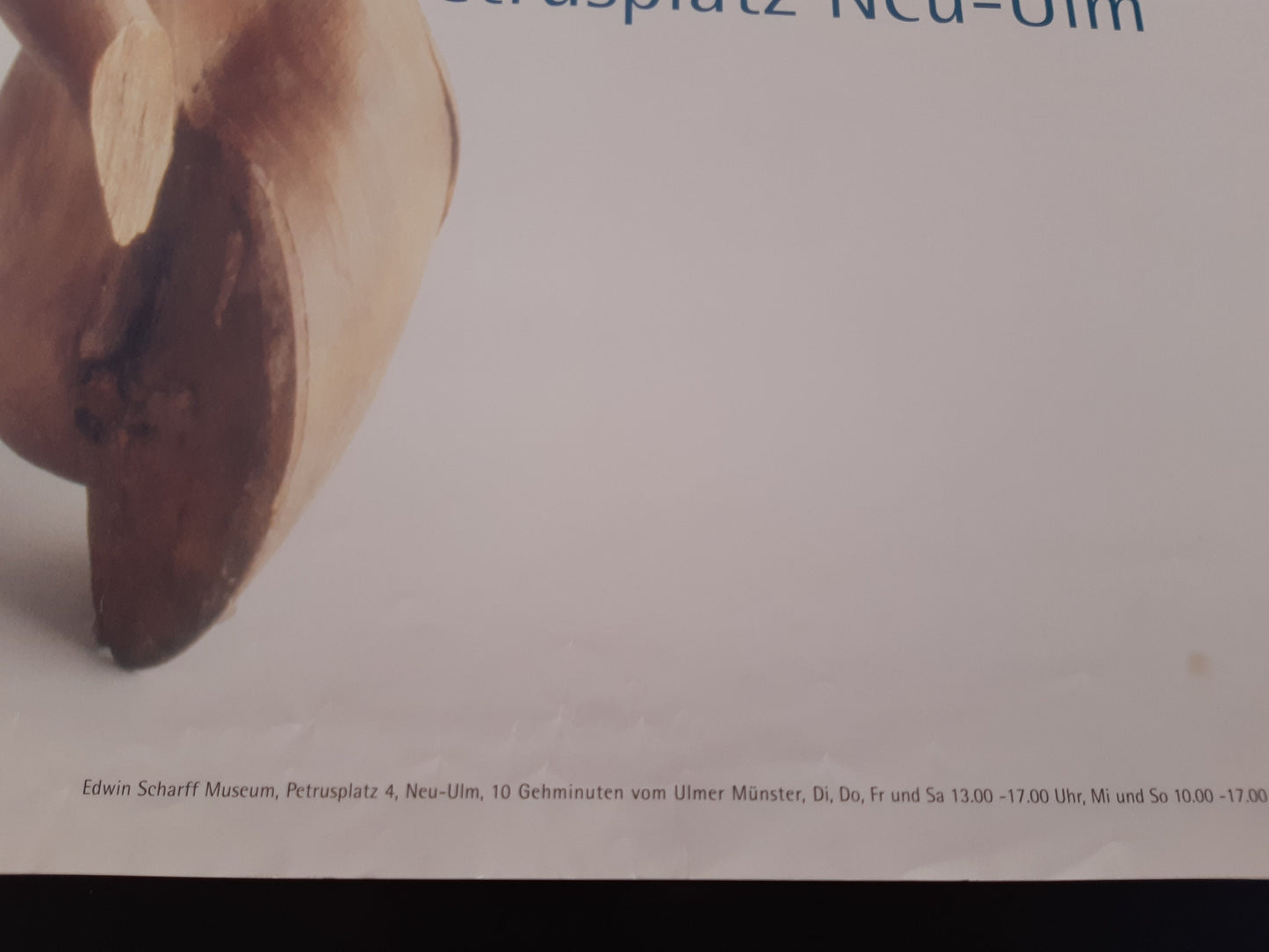 Ewald Mataré original art exhibition poster - 23.2"×33.1" (59×84cm)