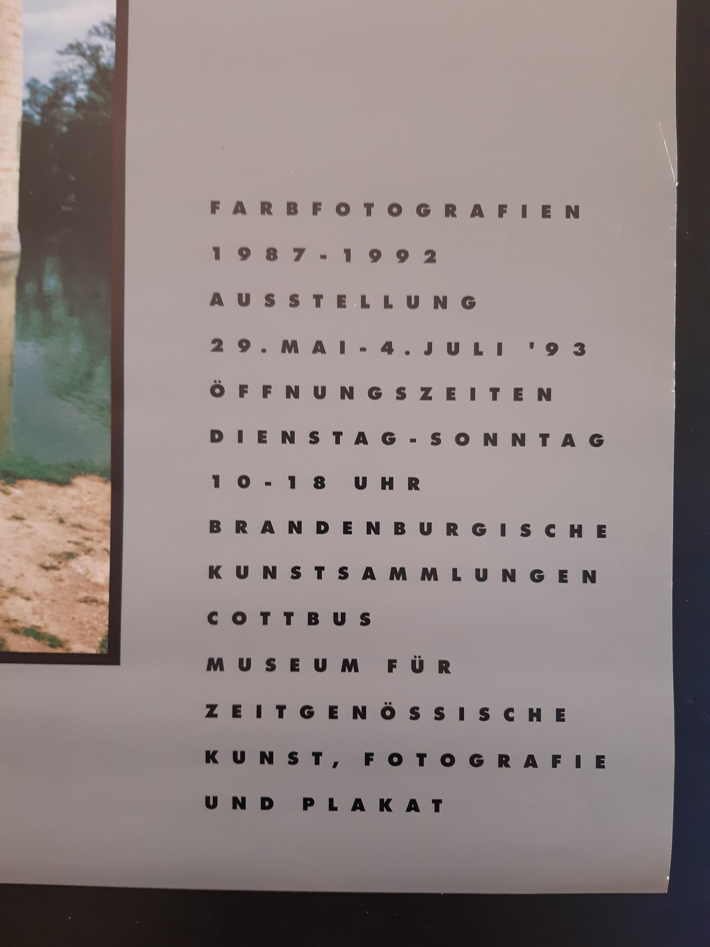 Jens Rötzsch vintage photo poster - 23.5"×33.1" (59.7×84cm)