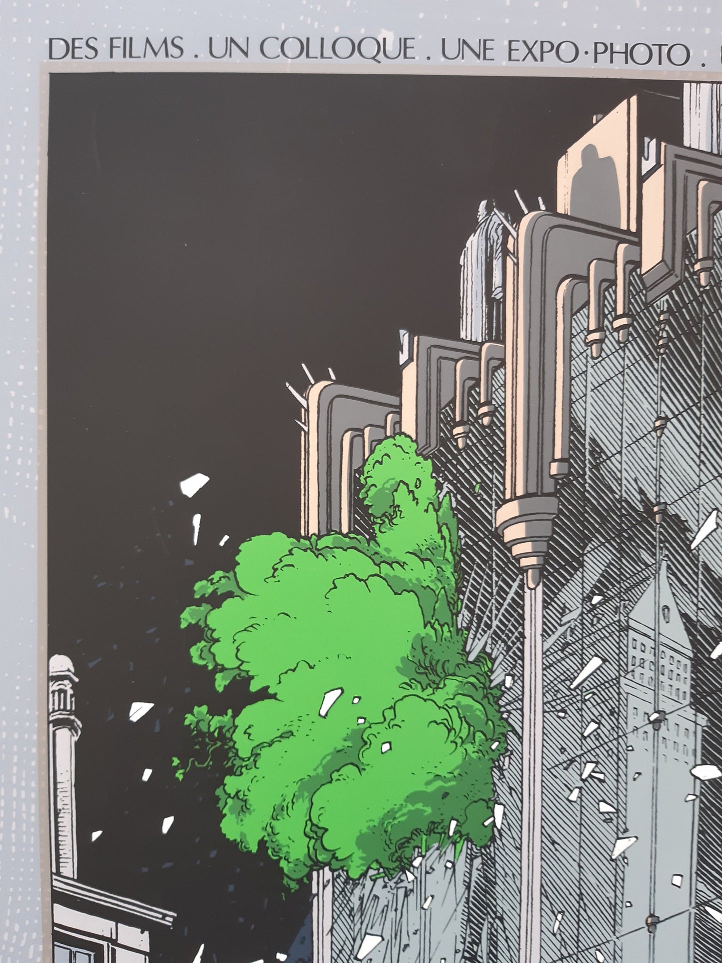 Schuiten original art exhibition poster hand signed - 23.6"×31.5" (60×80cm)