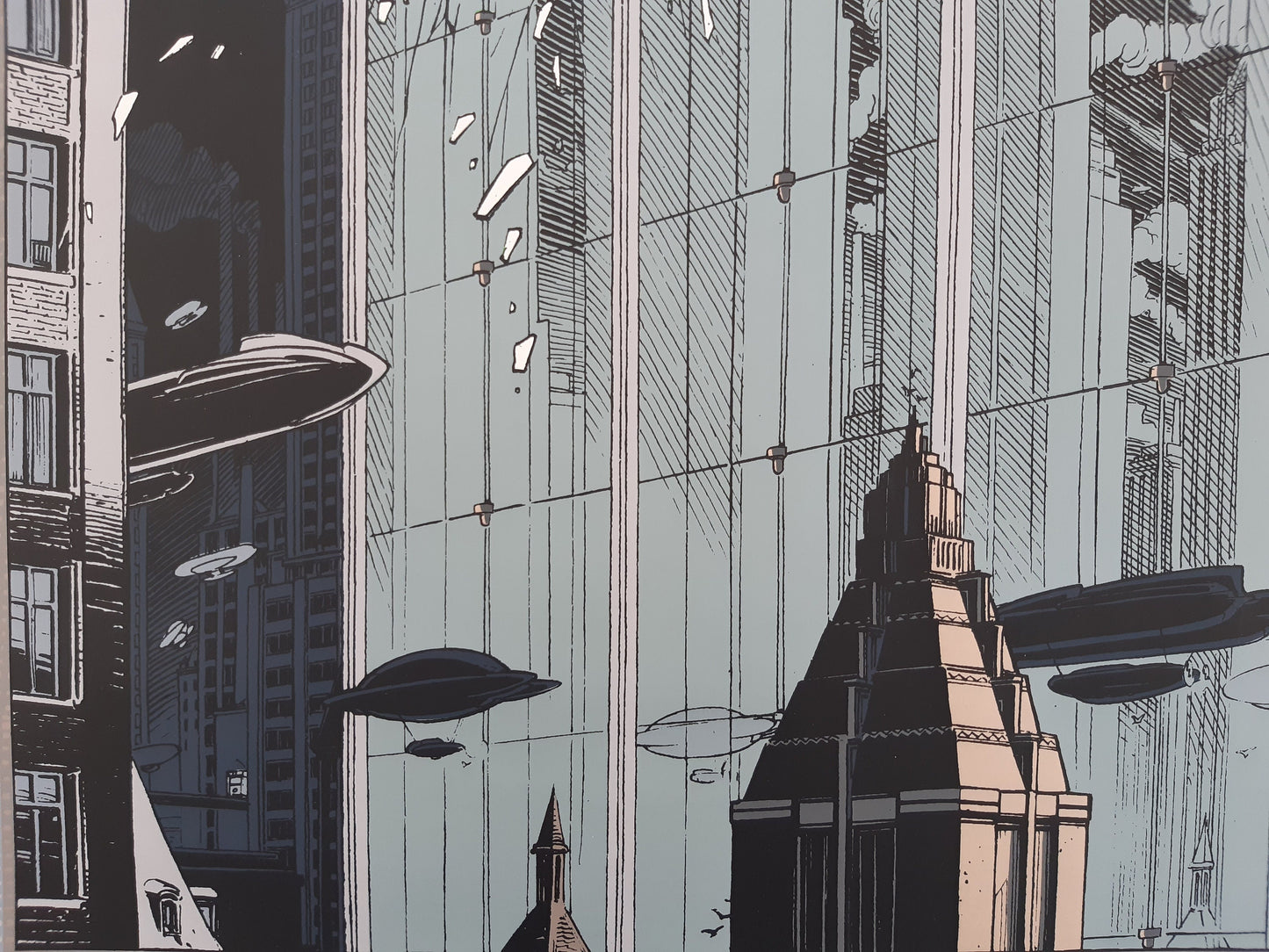Schuiten original art exhibition poster hand signed - 23.6"×31.5" (60×80cm)
