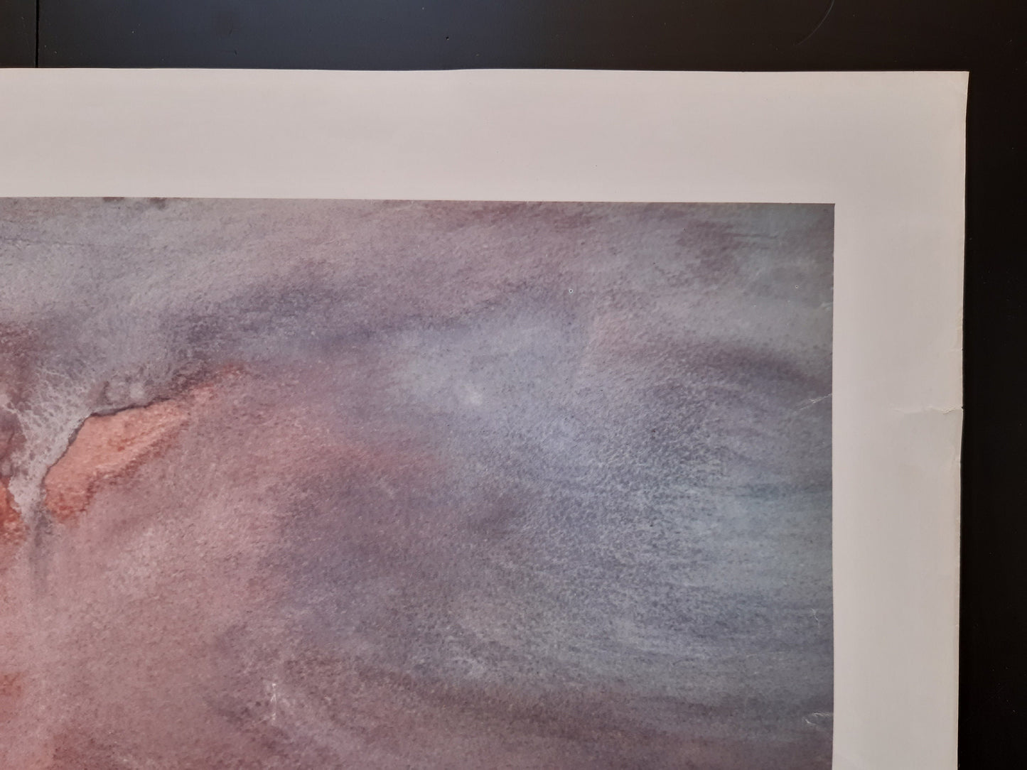 Pierre Graziani original art poster used condition - 24.7"×38.6" (62.7×98cm)