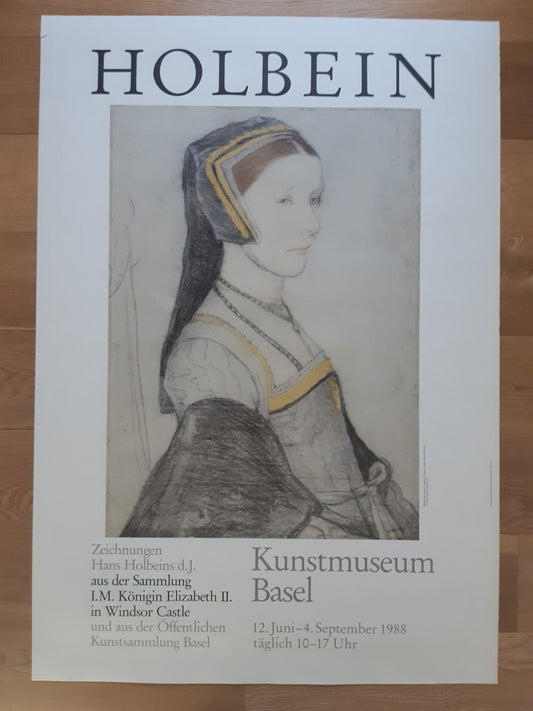 Hans Holbein original art poster - 35.4"×50.4" (90×128cm)