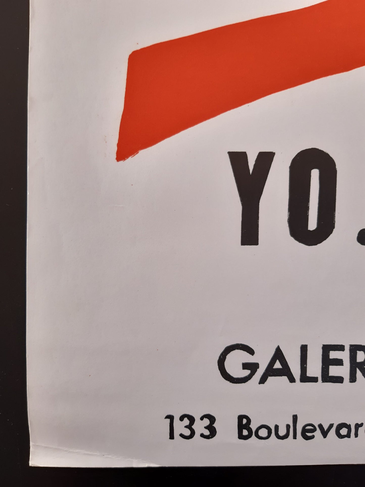 Yo Marchand original art poster - 19.5"×25.2" (49.5×64cm)