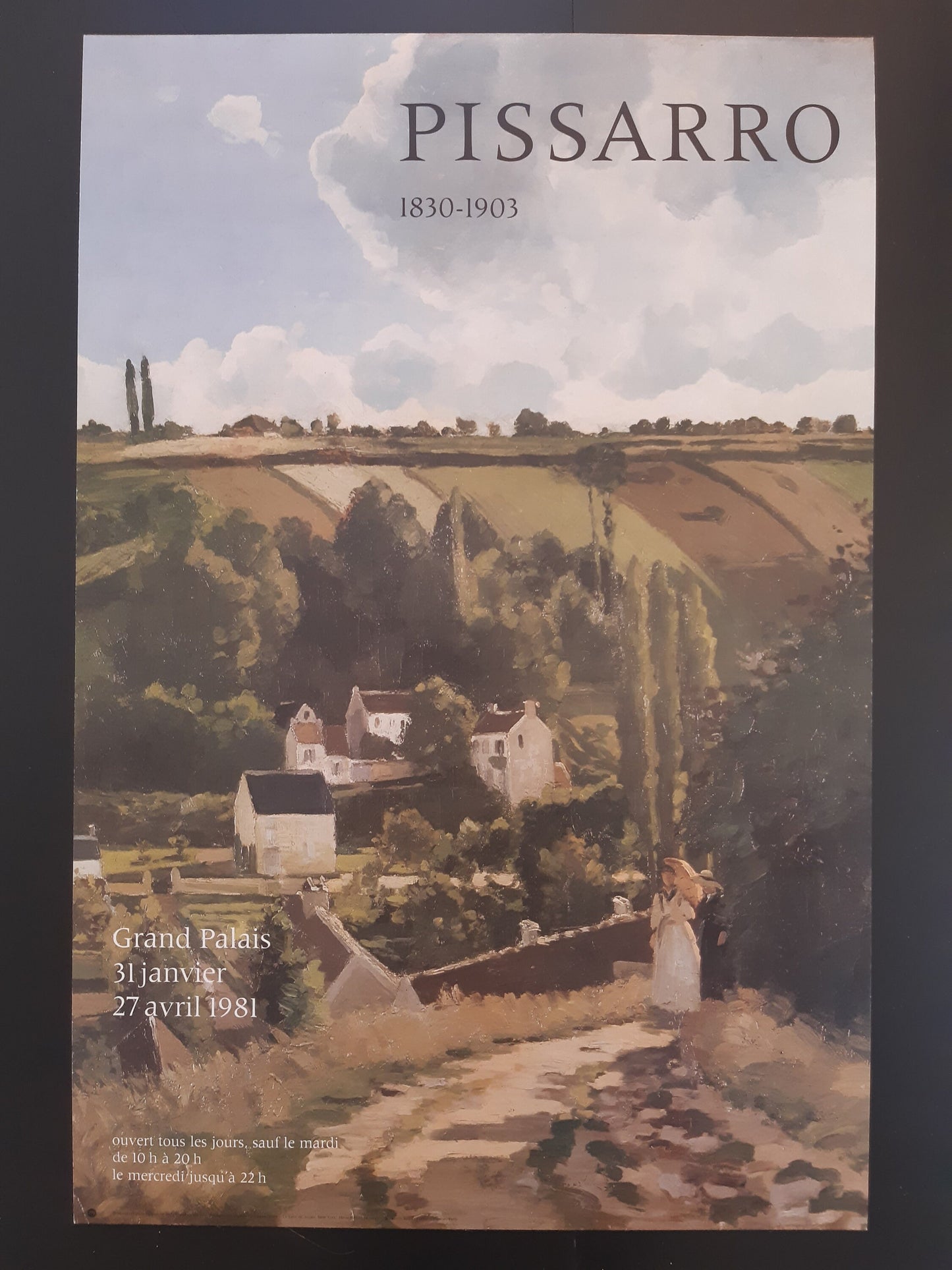 Pissarro original art poster - 15.7"×23.6" (40×60cm)