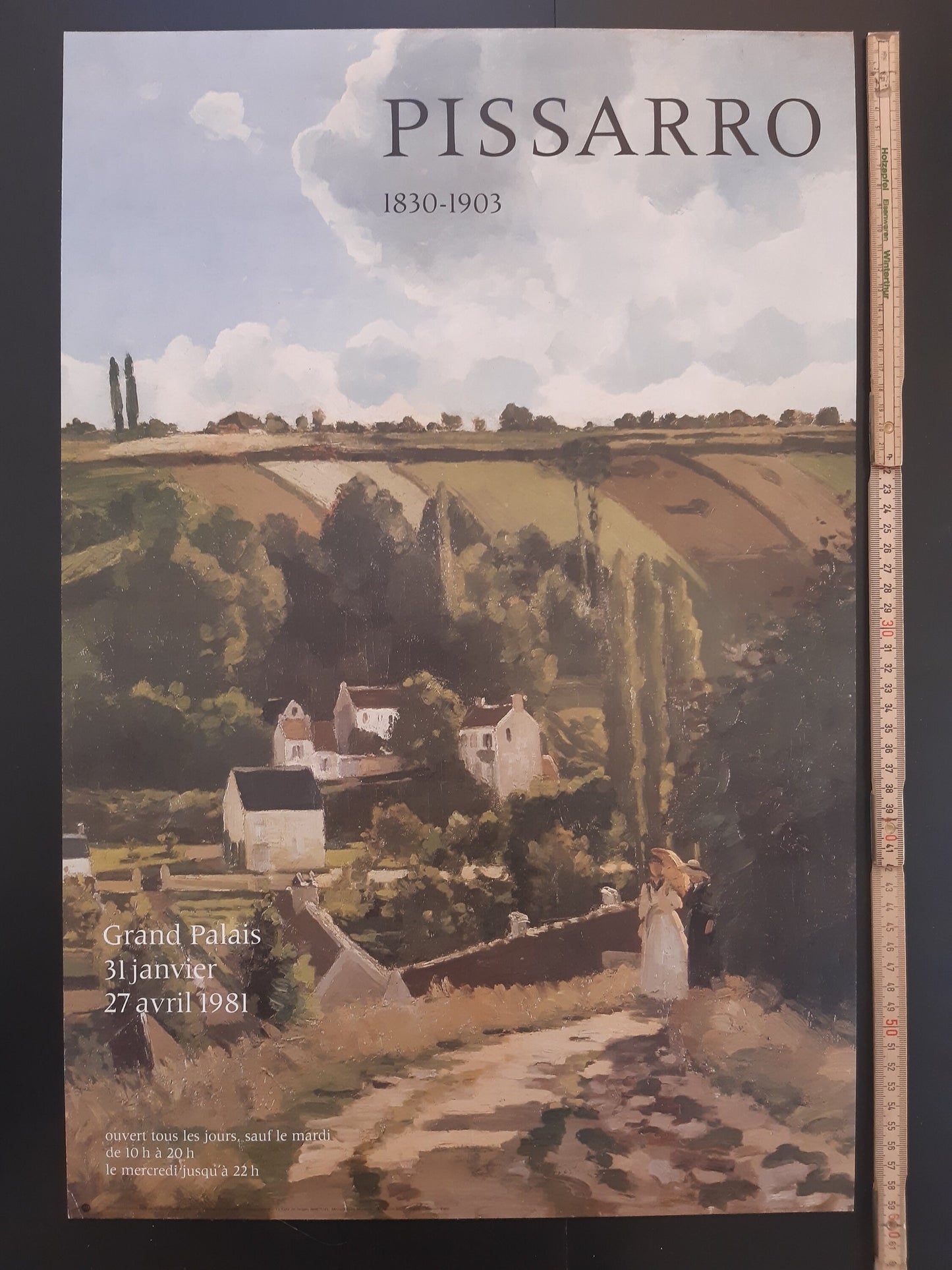 Pissarro original art poster - 15.7"×23.6" (40×60cm)