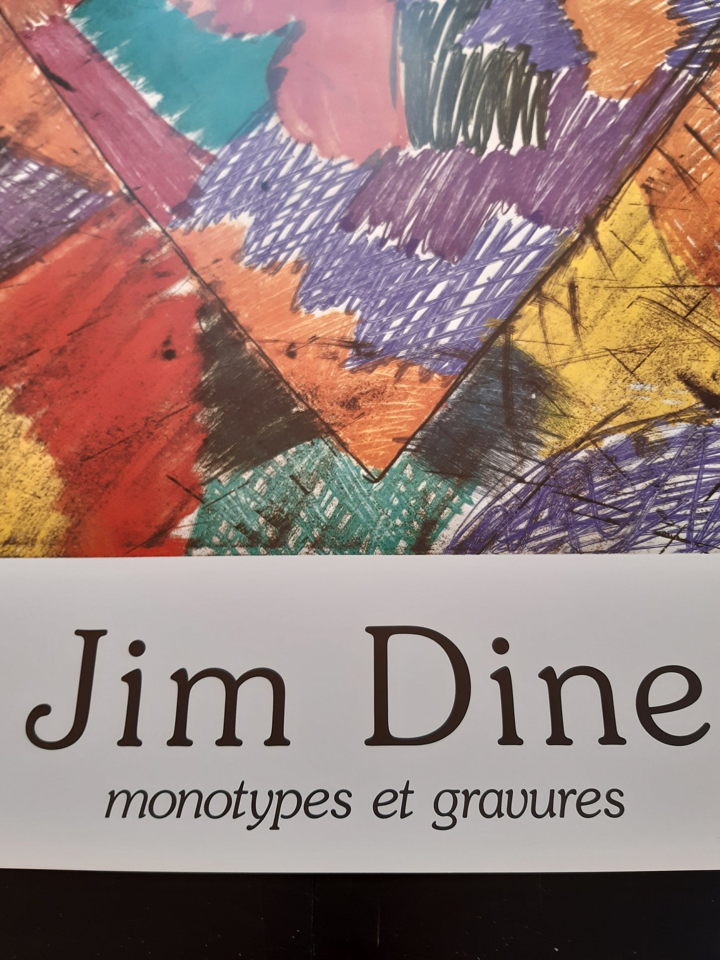 Jim Dine original art Poster - 21.3"×28.7" (54×73cm)