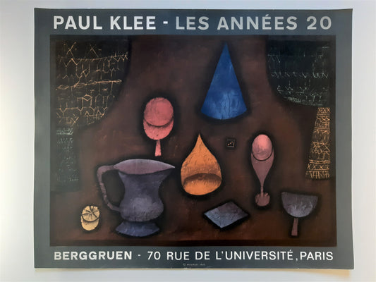 Paul Klee art exhibition poster - 26.2"×21.3" (66.5×54cm)