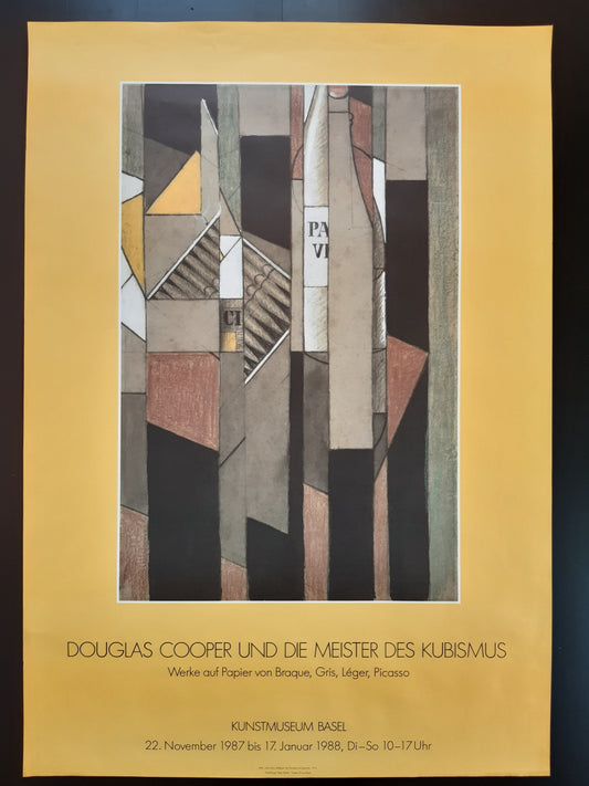 Juan Gris original art poster cubism - 27.6"×39.4" (70×100cm)