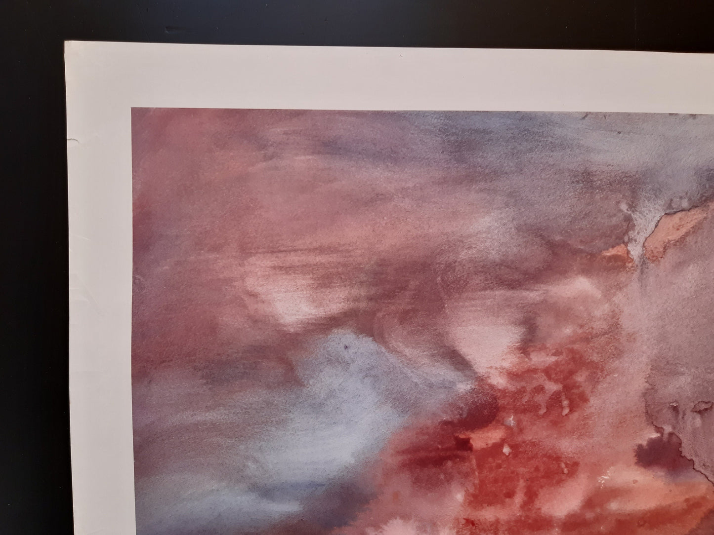 Pierre Graziani original art poster used condition - 24.7"×38.6" (62.7×98cm)