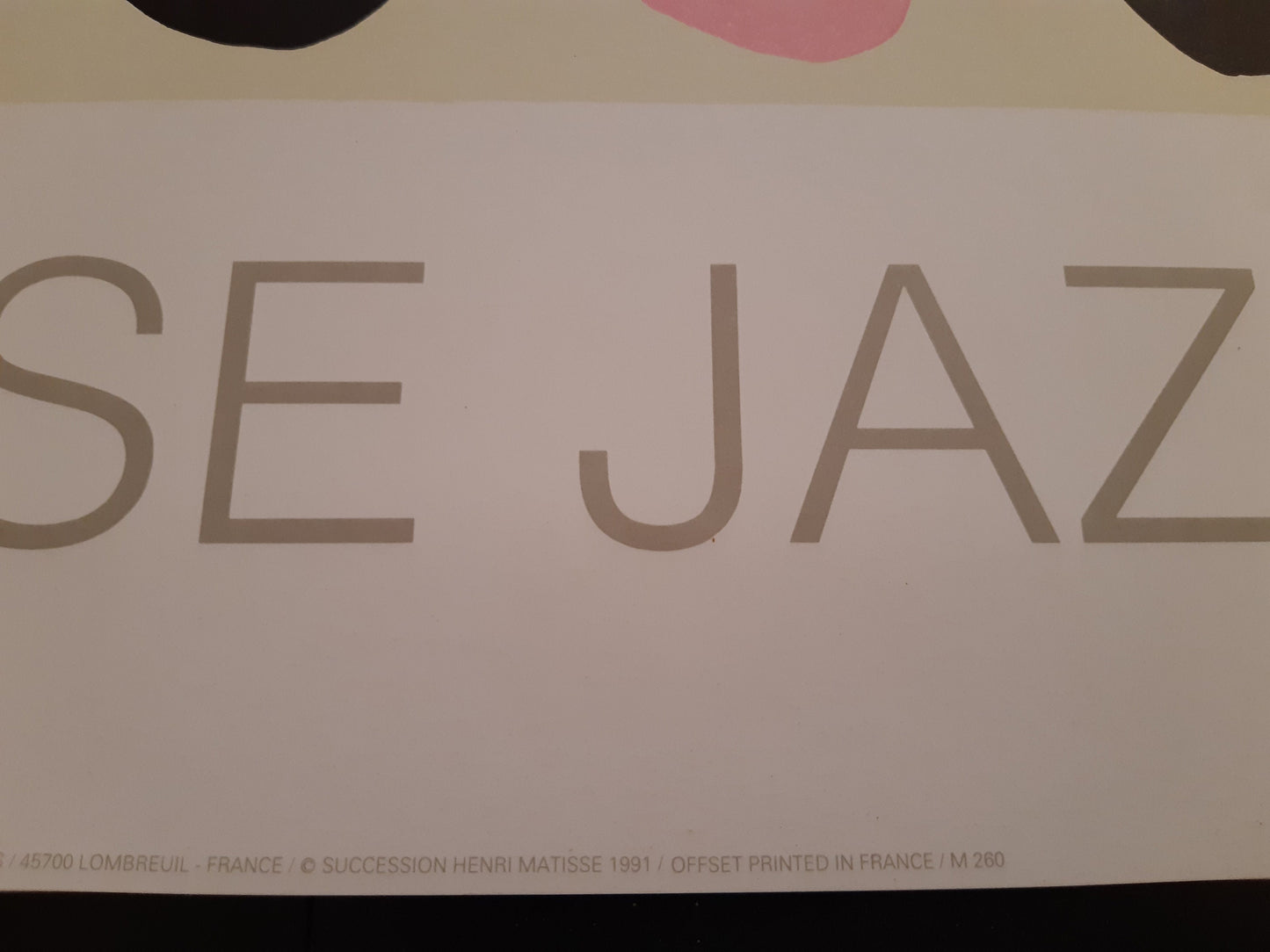 Henry Matisse Jazz vintage poster - 23.6"×31.5" (60×80cm)
