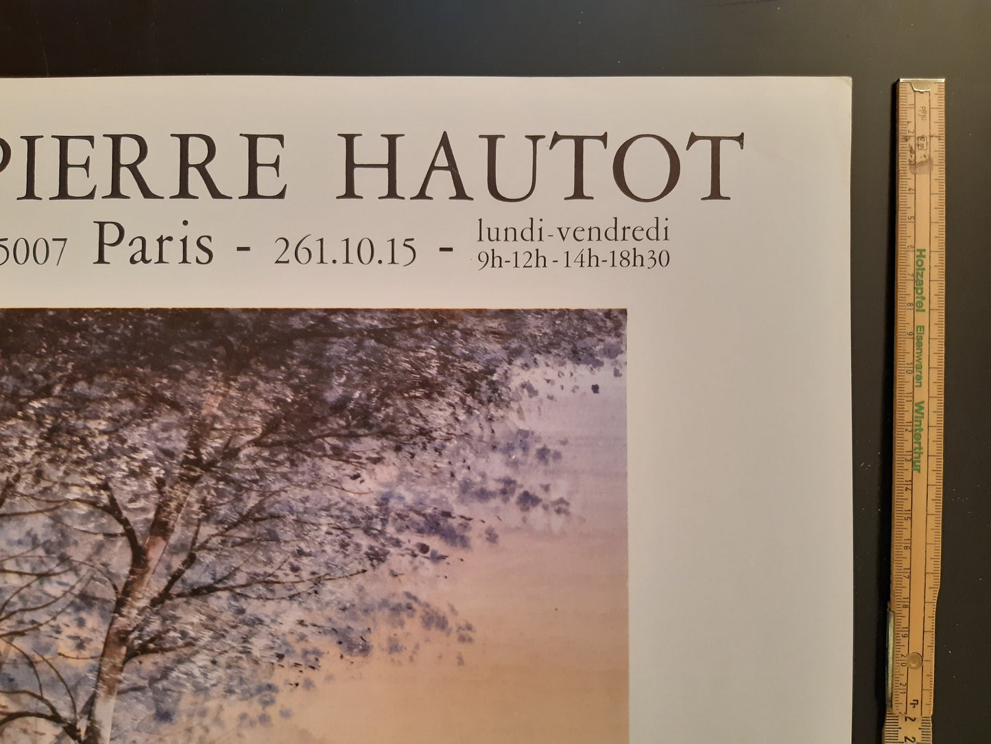 Claude Trevyh original art poster - 19.7"×27.6" (50×70cm)