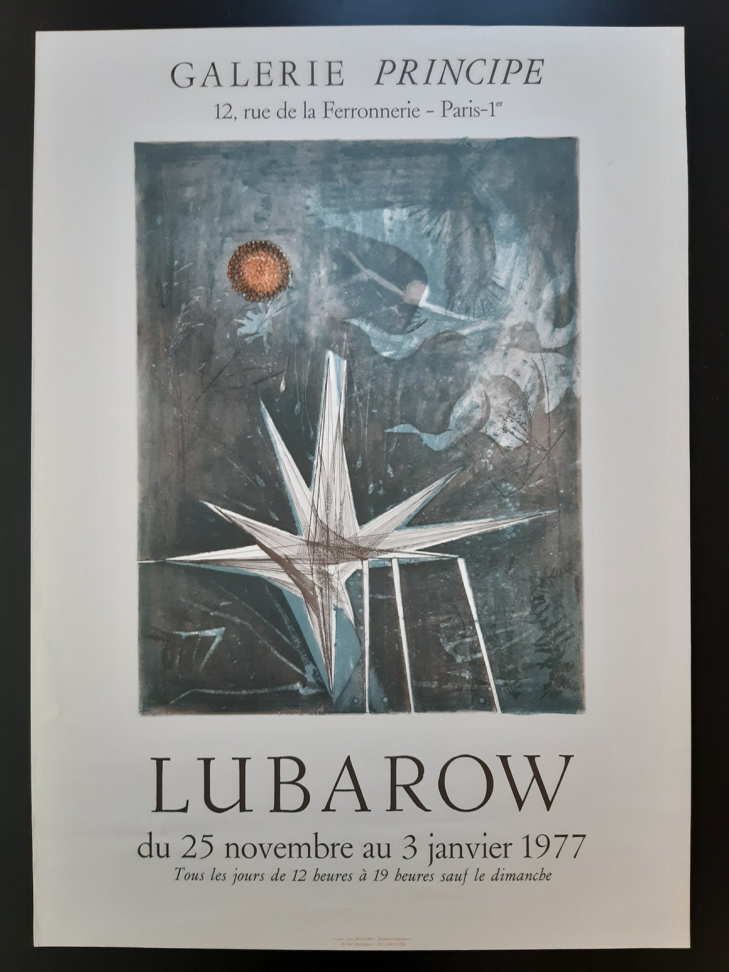 Renée Lubarow original art poster - 19.5"×27.6" (49.5×70cm)