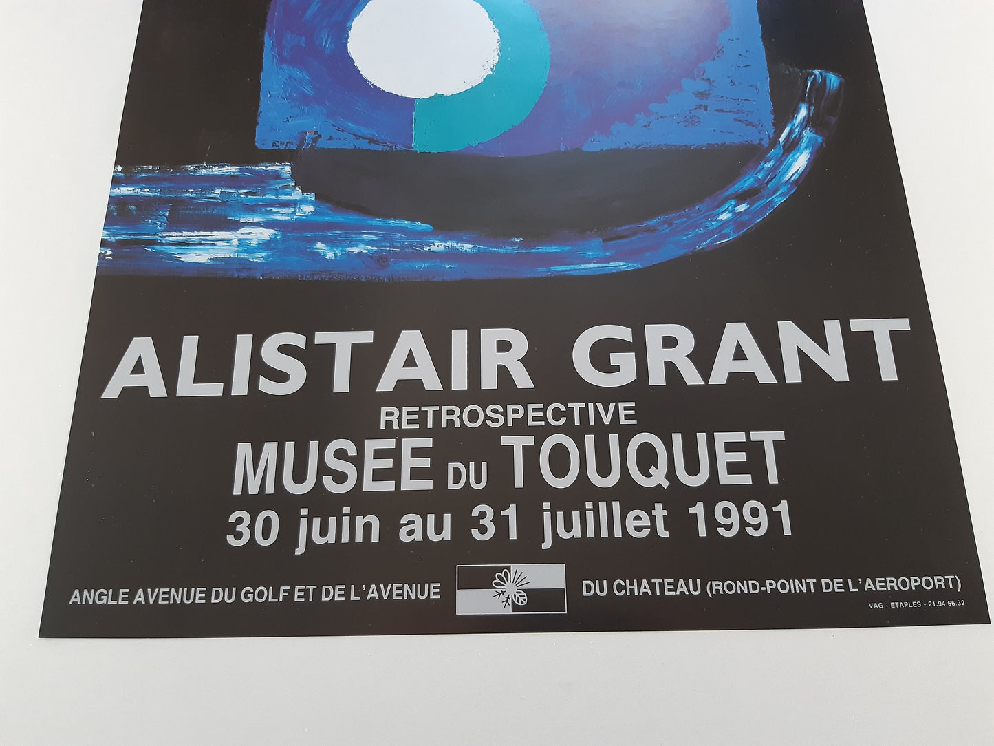 Alistair Grant original art poster - 15.7"×24.8" (40×63cm)