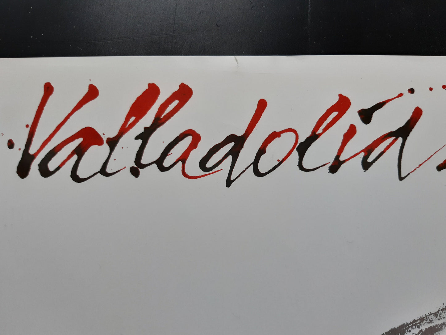 Velickovic Valladolid original art poster - 23.6"×37.2" (60×94.5cm)