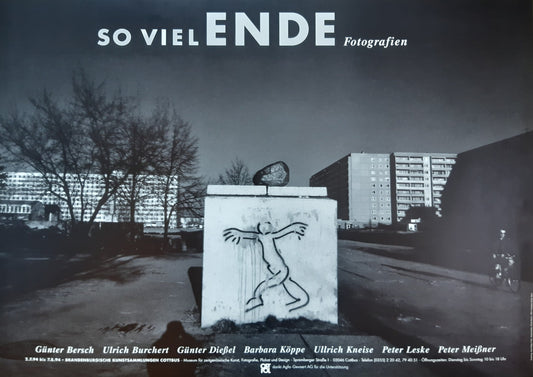 Günter Bersch original photo poster streetart - 33.1"×23.2" (84×59cm)