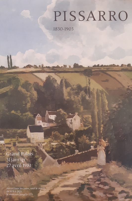 Pissarro original art poster - 15.7"×23.6" (40×60cm)