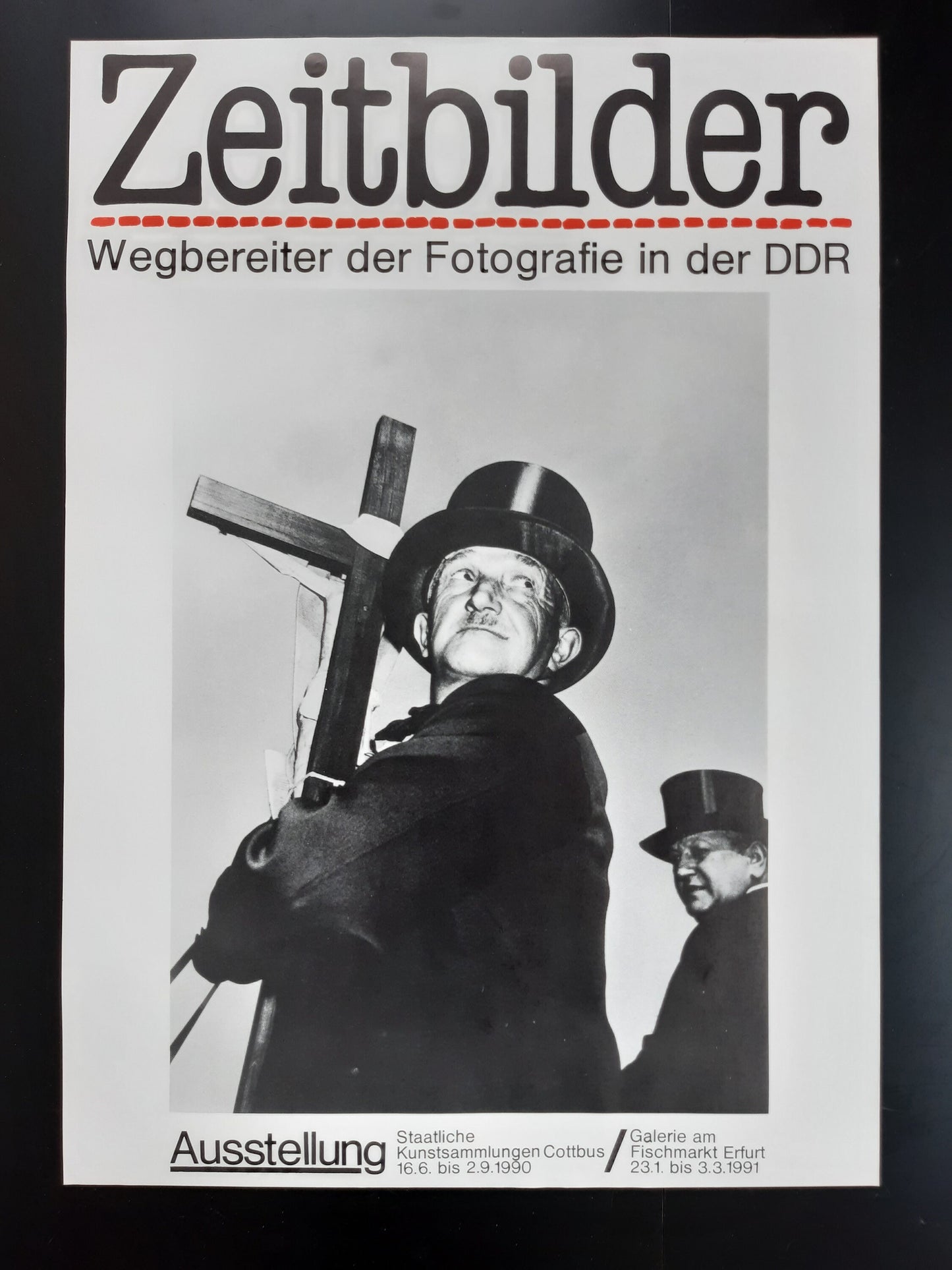 East German photography poster religious procession - 22.6"×31.9" (57.5×81cm)
