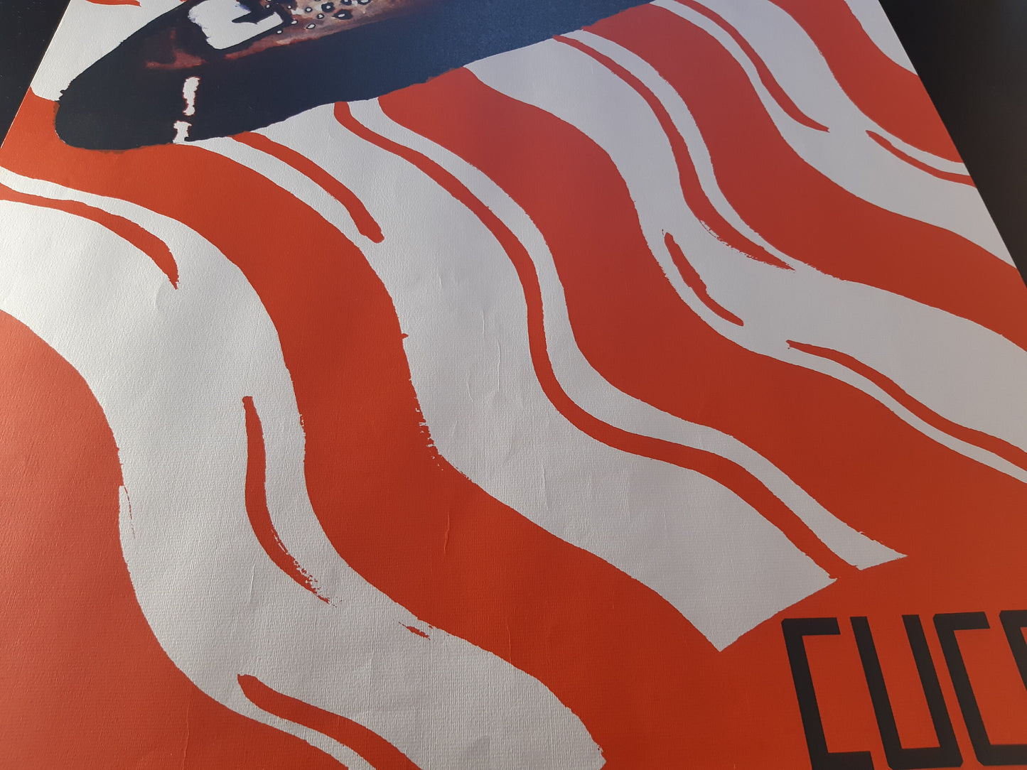 1987 Enzo Cucchi original art exhibition poster - 23.3"×31.5" (59.3×80cm)