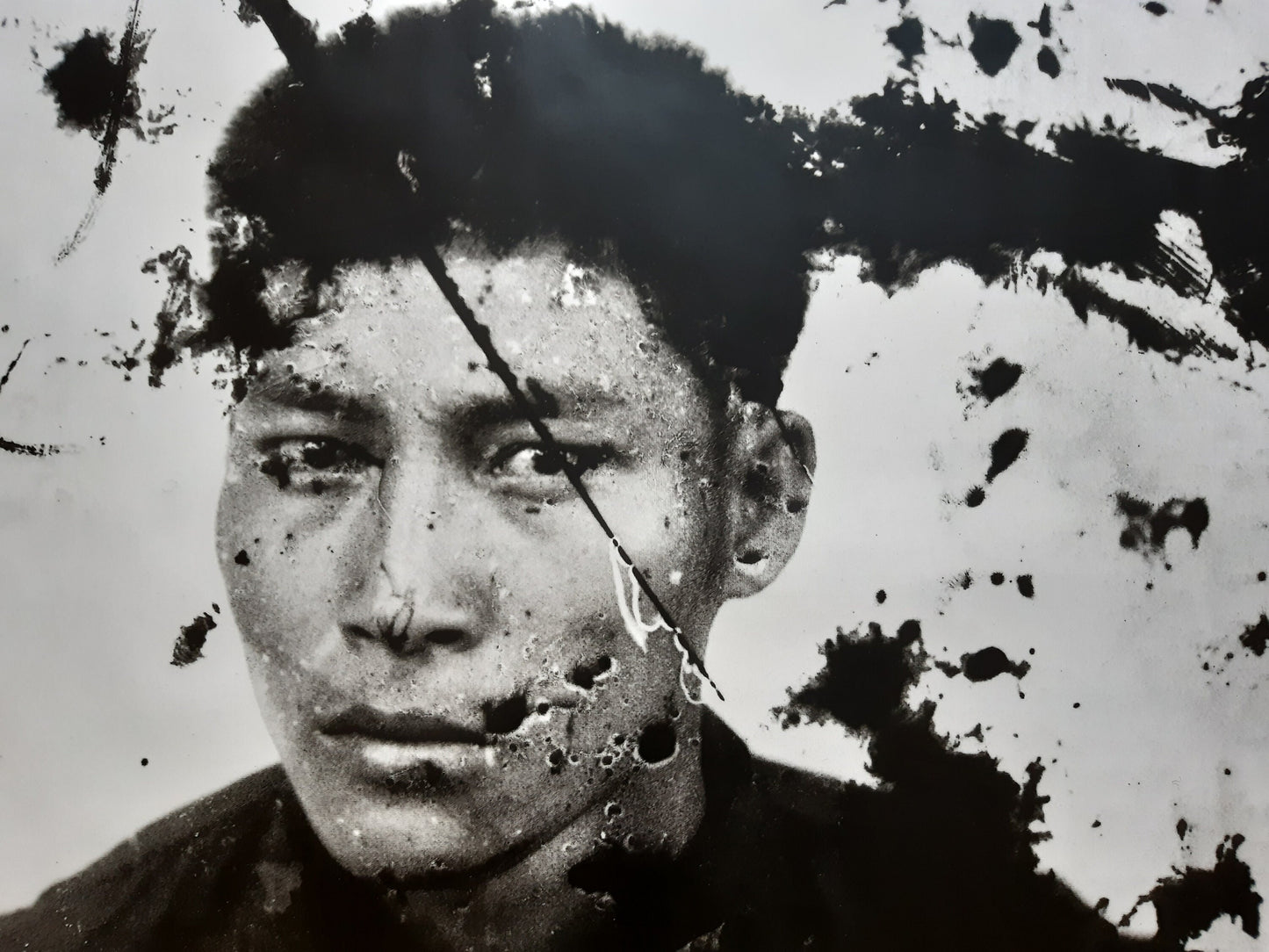 Tuol Sleng original photo poster Cambodia - 35.6"×50.4" (90.5×128cm)