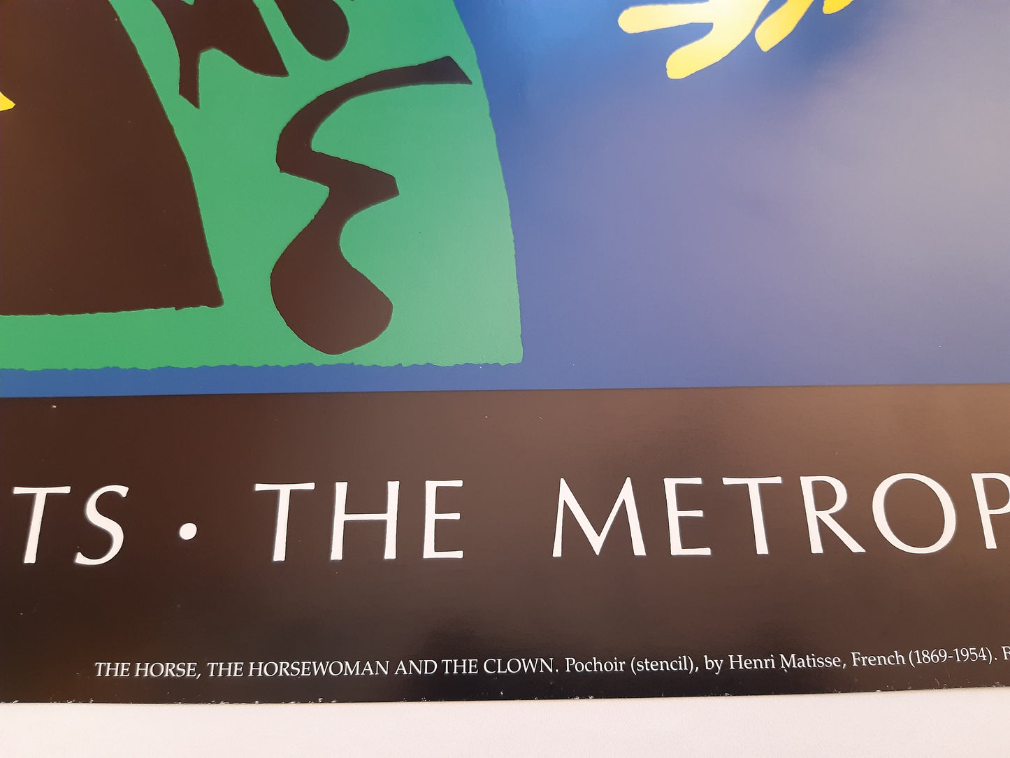 Henry Matisse vintage museum poster MOMA - 22.0"×32.8" (56×83.3cm)
