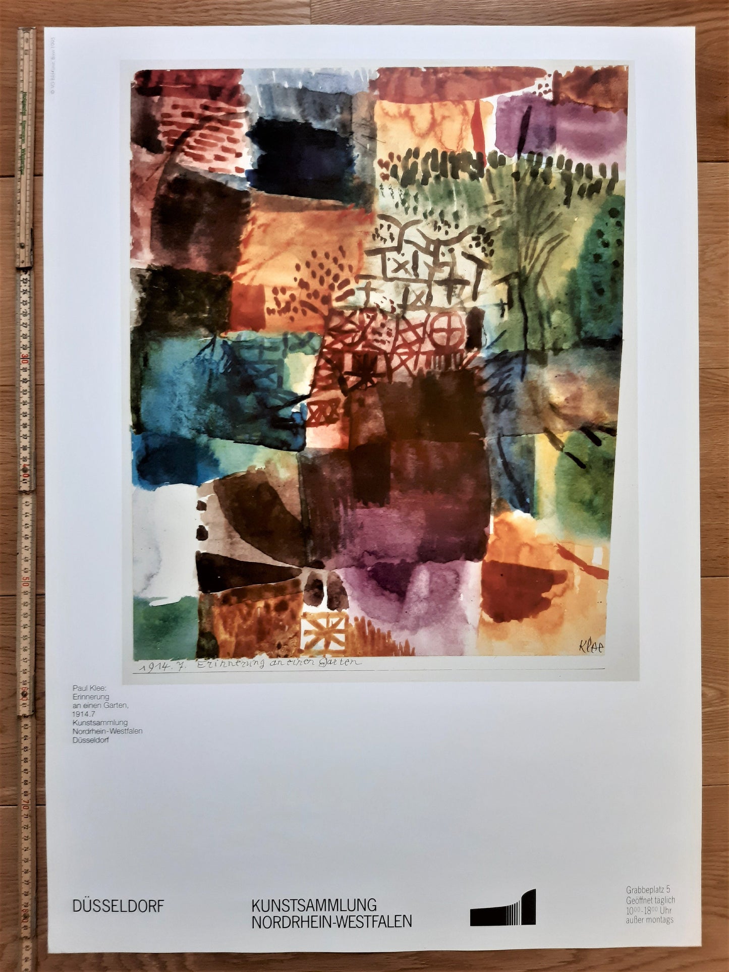 Paul Klee art museum poster - 23.4"×33.1" (59.4×84cm)