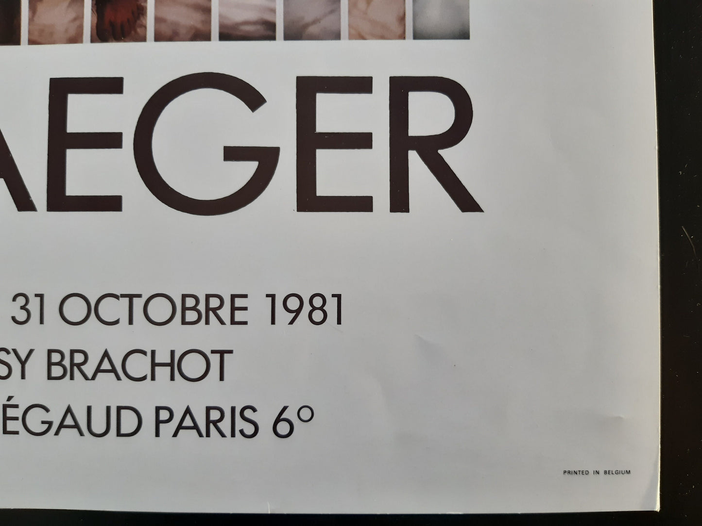 Stefan de Jaeger art exhibition poster - 16.5"×26.8" (42×68cm)
