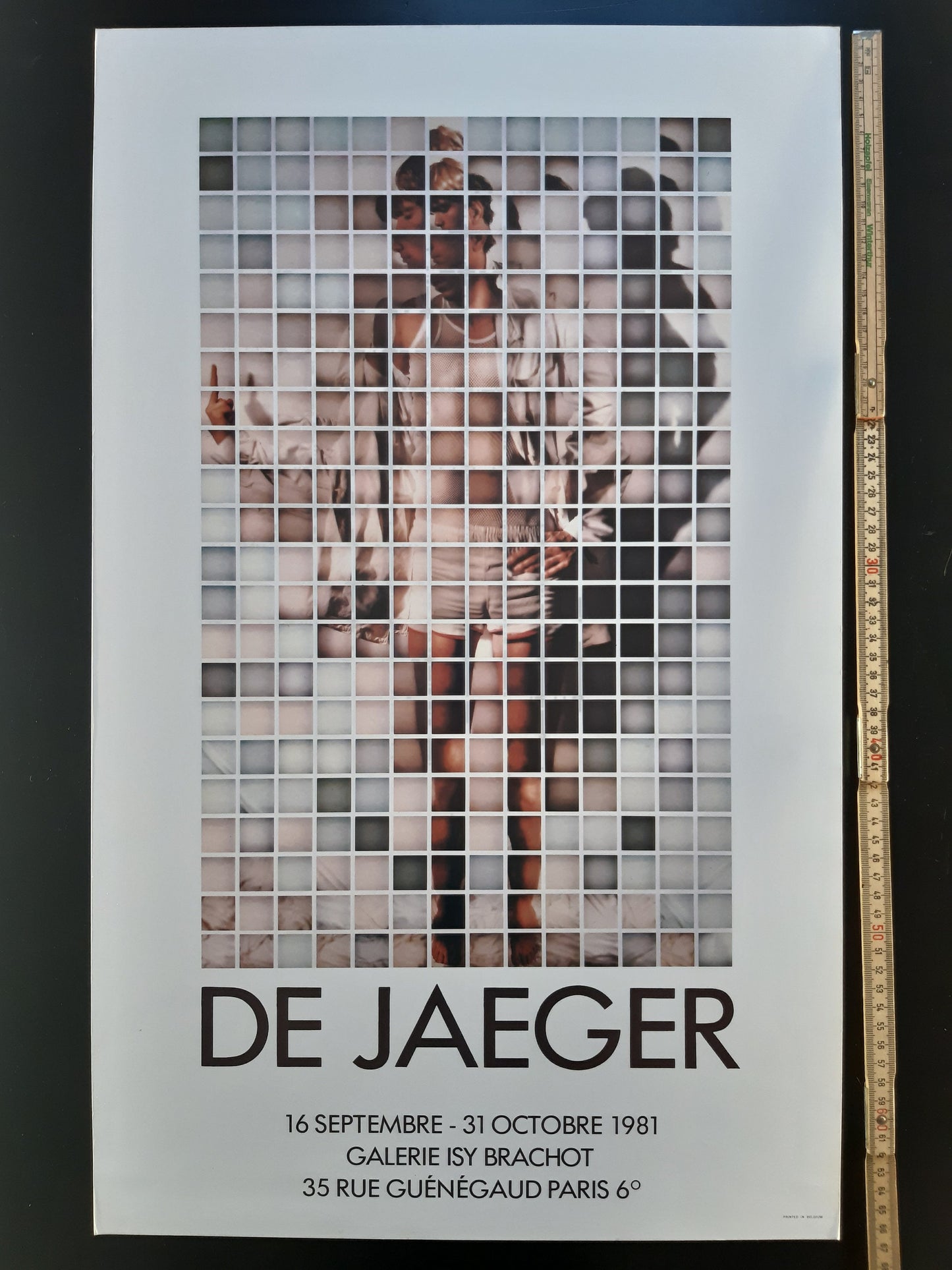 Stefan de Jaeger art exhibition poster - 16.5"×26.8" (42×68cm)