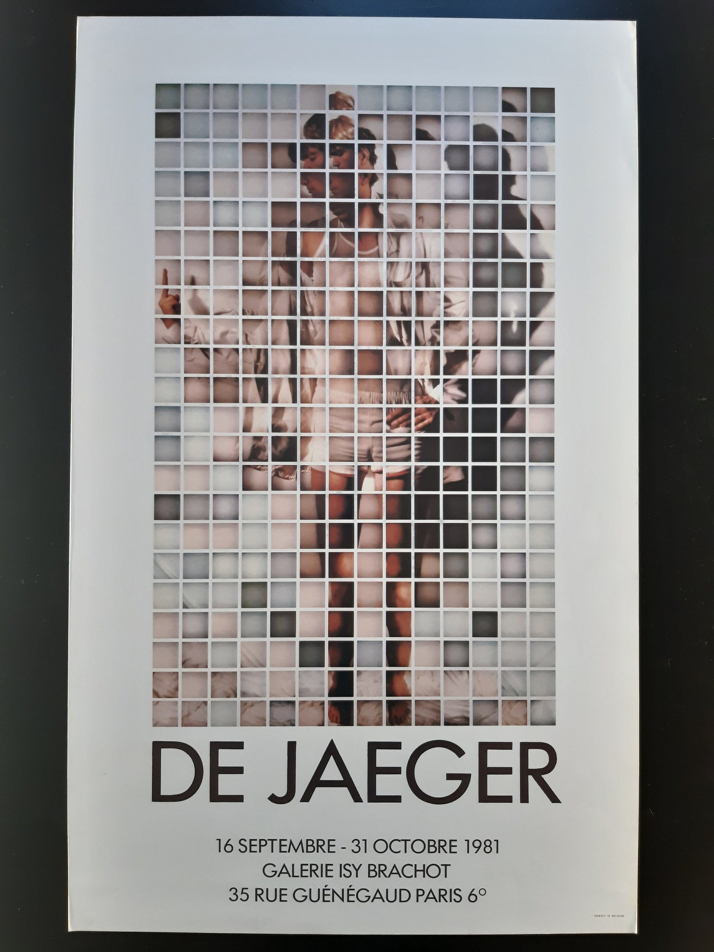 Stefan de Jaeger art exhibition poster - 16.5"×26.8" (42×68cm)