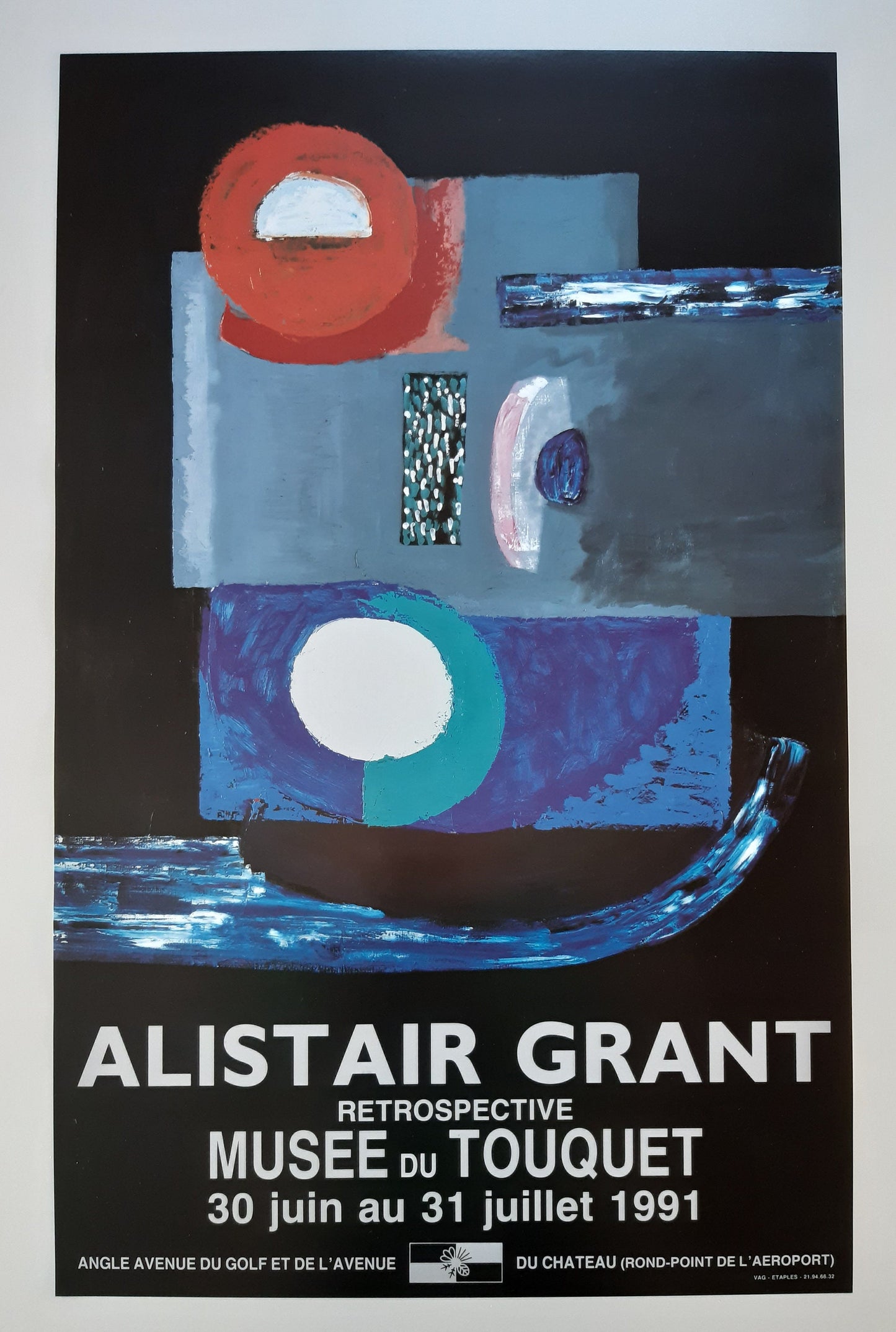 Alistair Grant original art poster - 15.7"×24.8" (40×63cm)