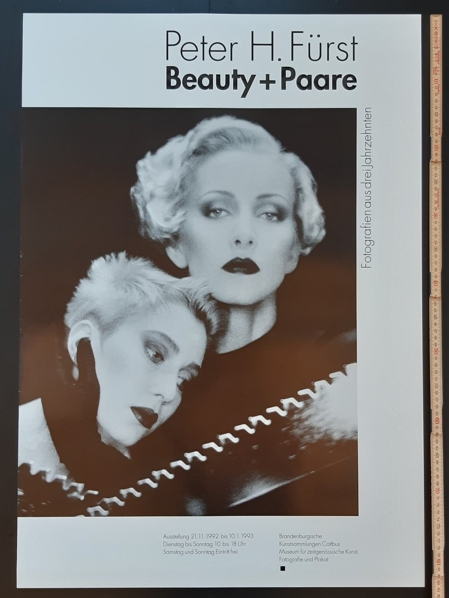 Peter H. Fürst original art photo poster - 23.4"×33.1" (59.4×84cm)