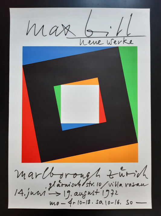 Max Bill original poster - 19.7"×27.6" (50×70cm)