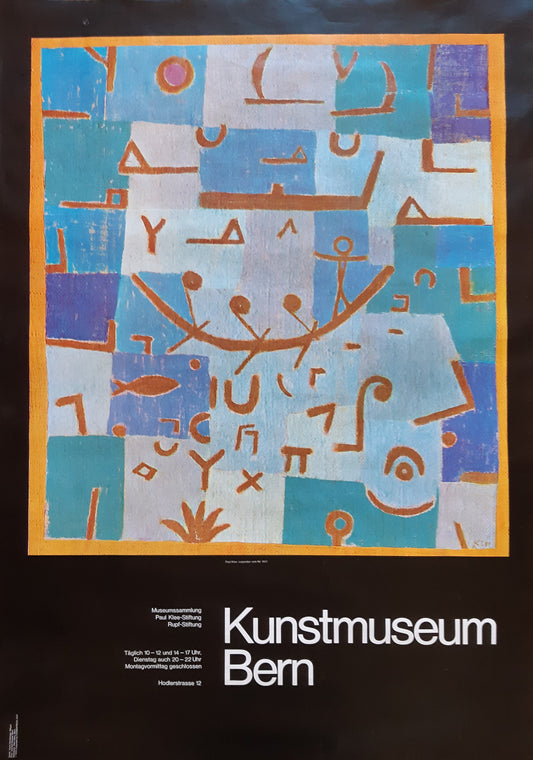 Paul Klee large museum poster - 35.6"×50.4" (90.5×128cm)