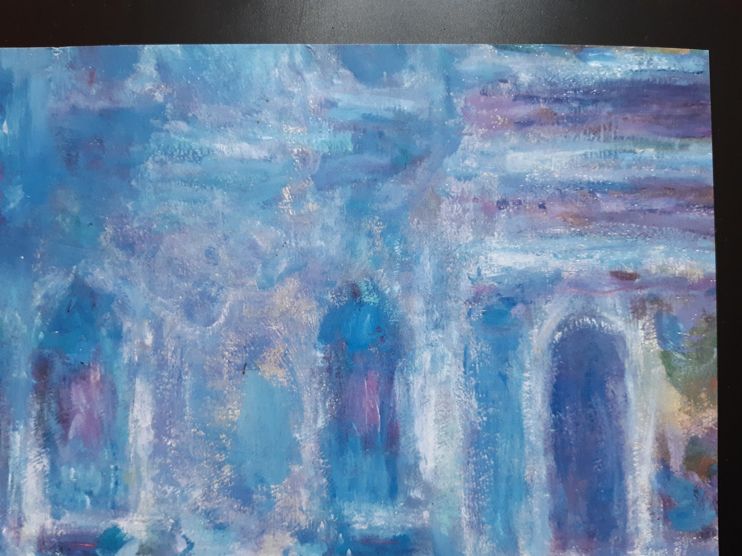 Claude Monet original art poster - 30.7"×26.6" (78×67.5cm)