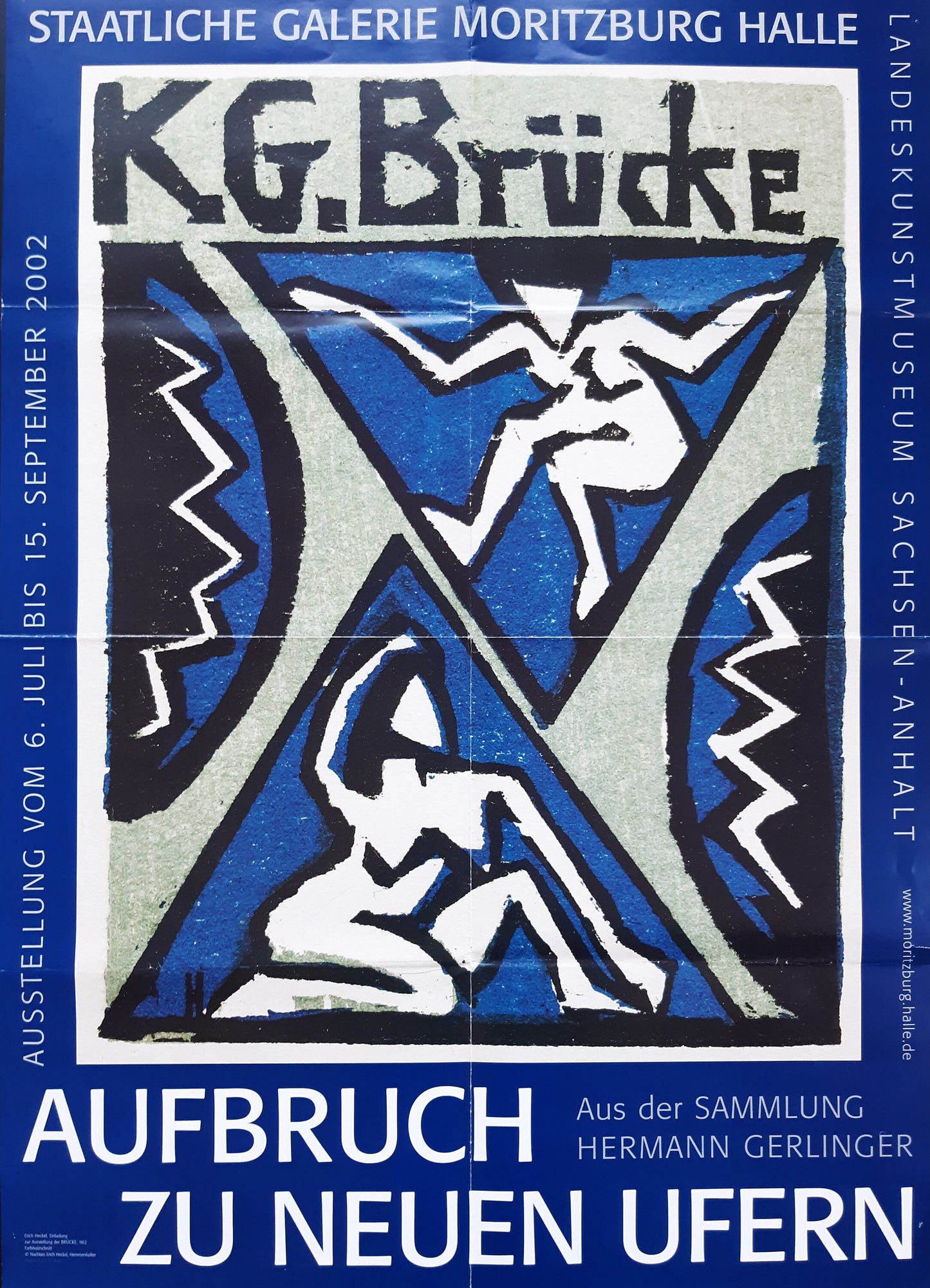 Erich Heckel vintage art poster - 23.2"×33.1" (59×84cm)