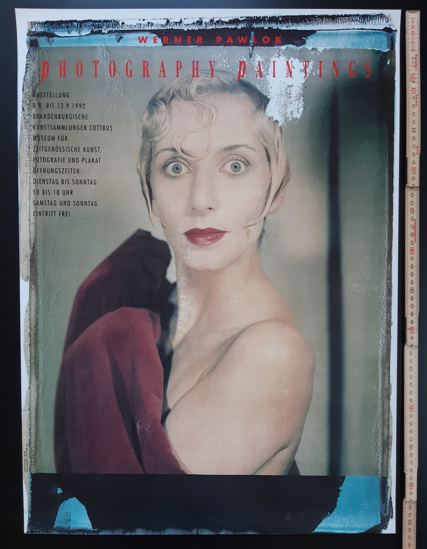 Werner Pawlok photo art exhibition poster - 18.9"×26.2" (48×66.5cm)