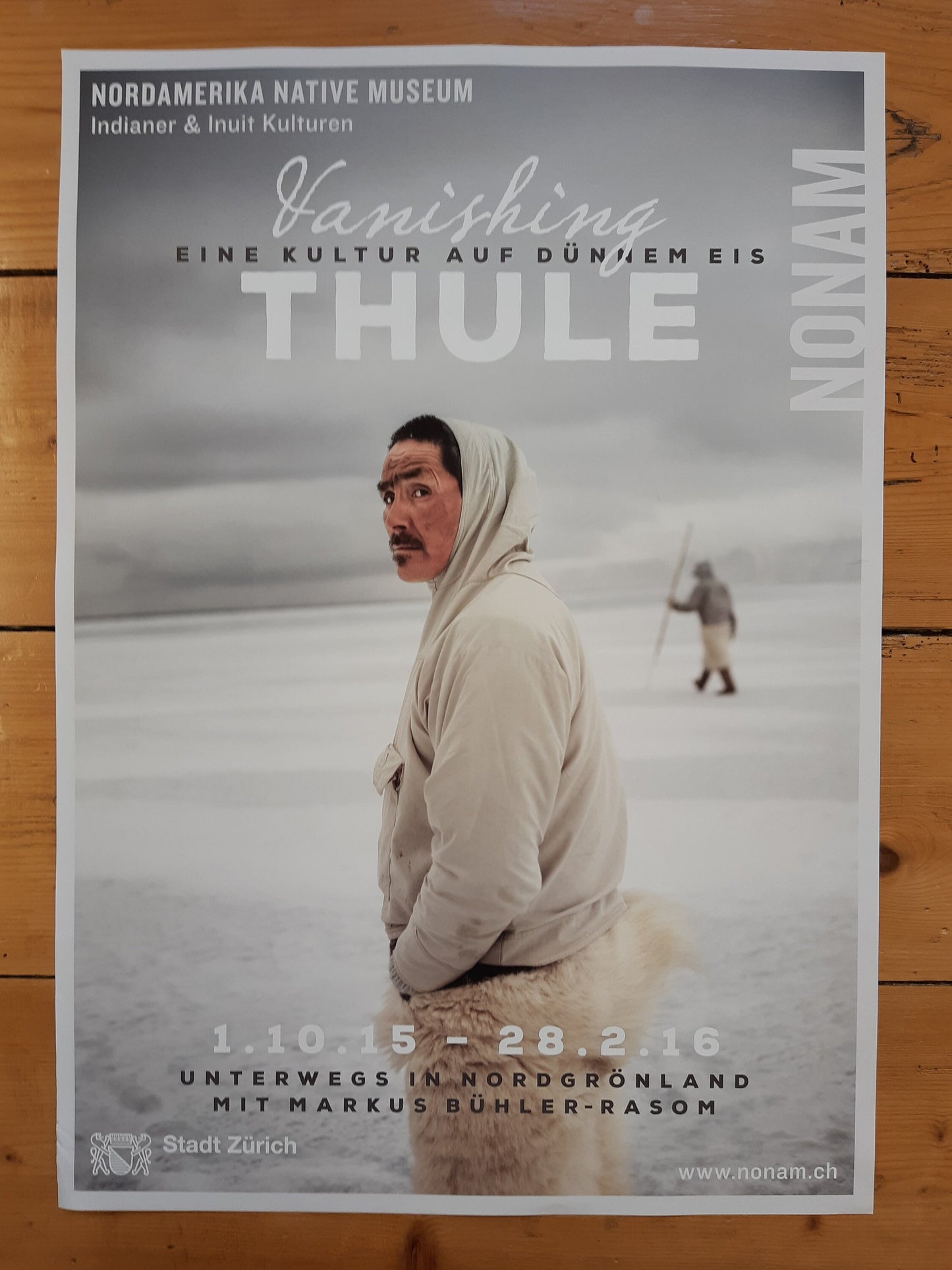 Native American museum poster - 16.5"×23.2" (42×59cm)