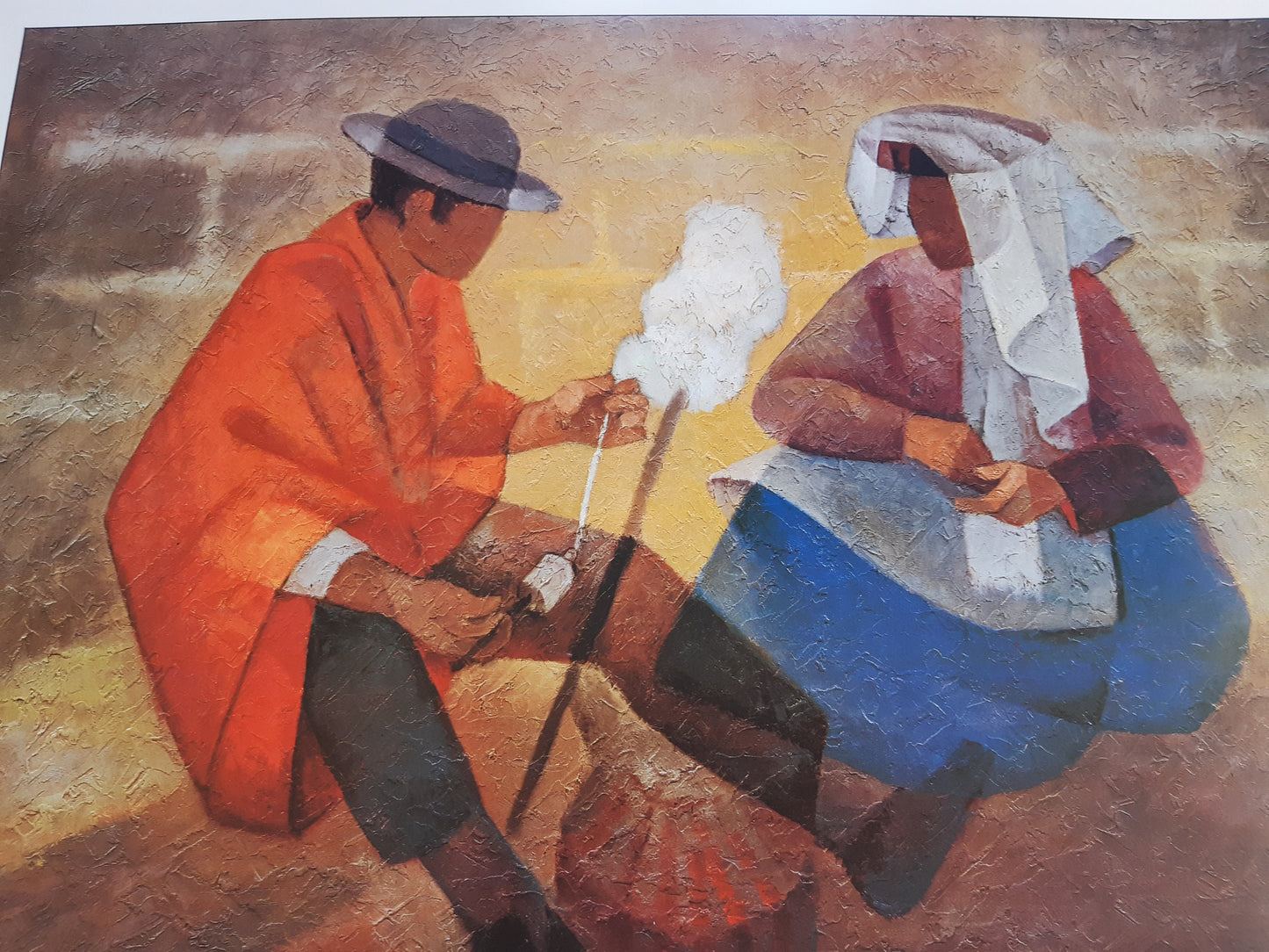 Louis Toffoli original art poster - 19.6"×27.2" (49.9×69cm)