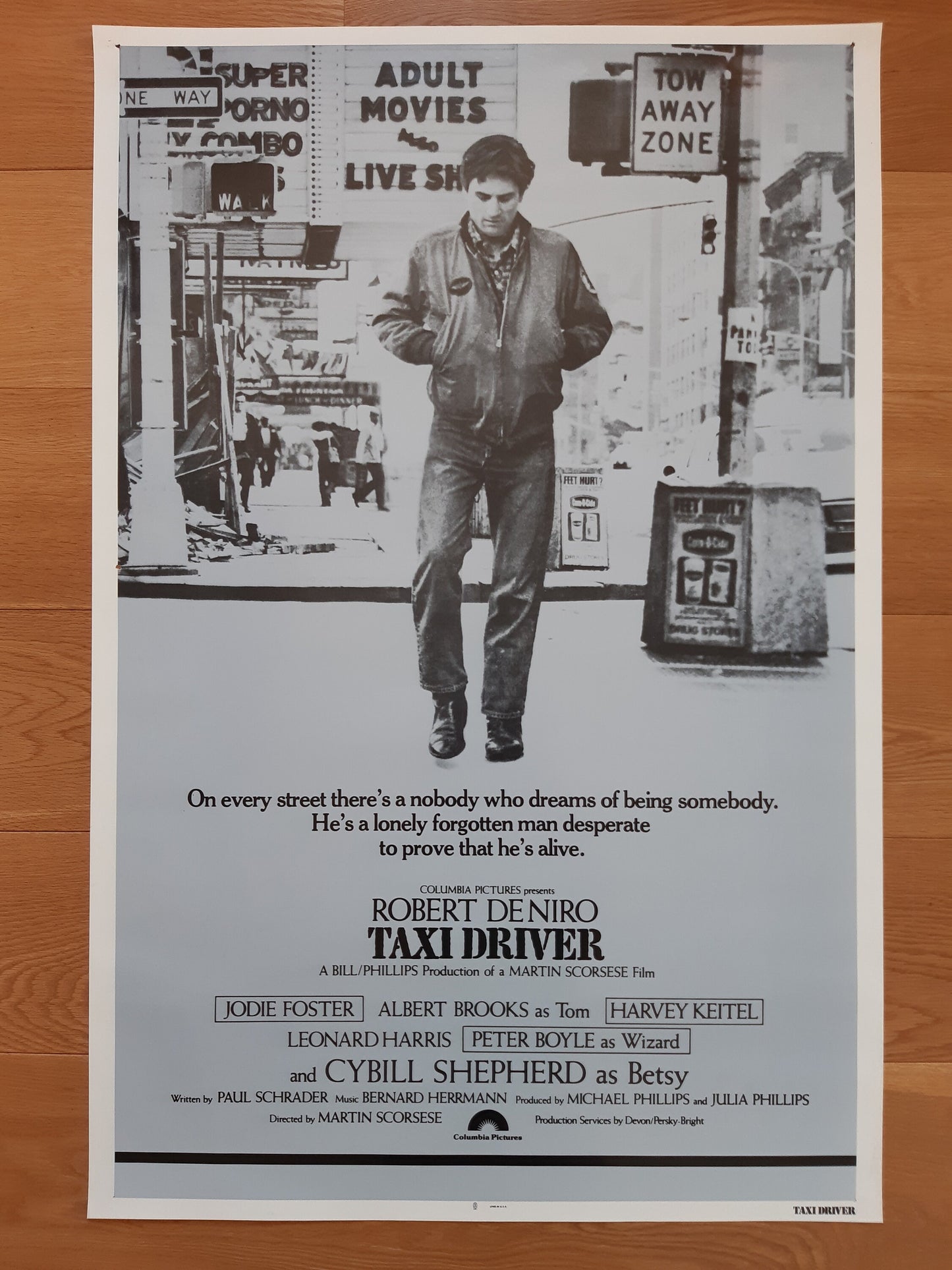 Taxi Driver Movie poster vintage reprint - 26.6"×40.2" (67.5×102cm)