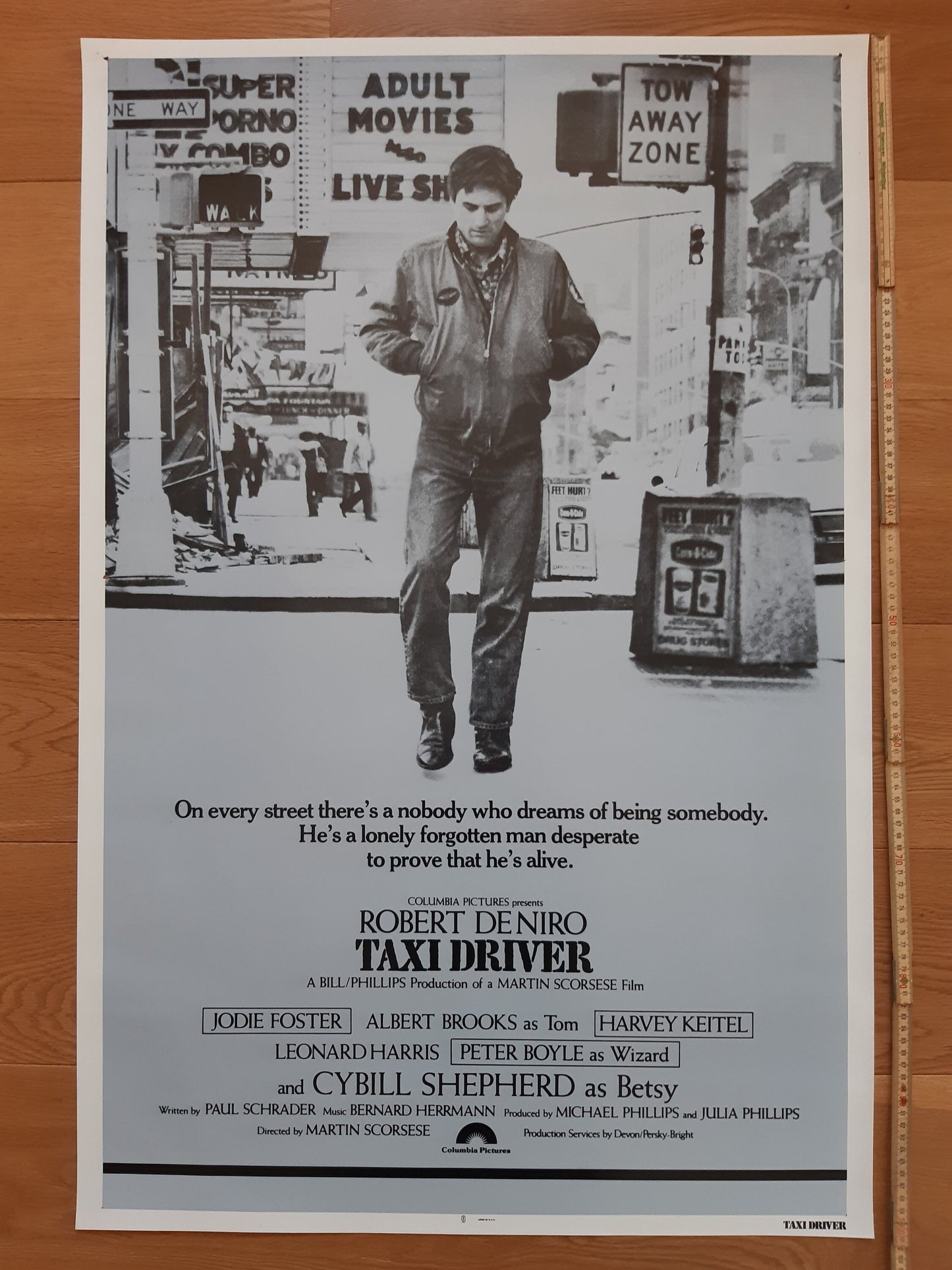 Taxi Driver Movie poster vintage reprint - 26.6"×40.2" (67.5×102cm)