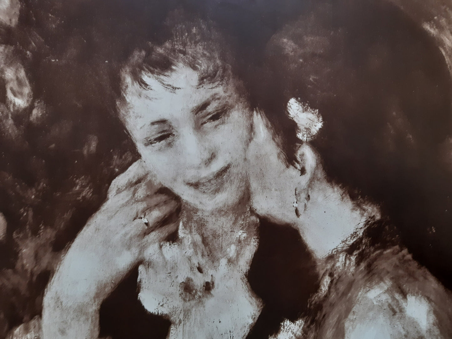 Renoir original museum poster - 35.6"×50.4" (90.3×128cm)