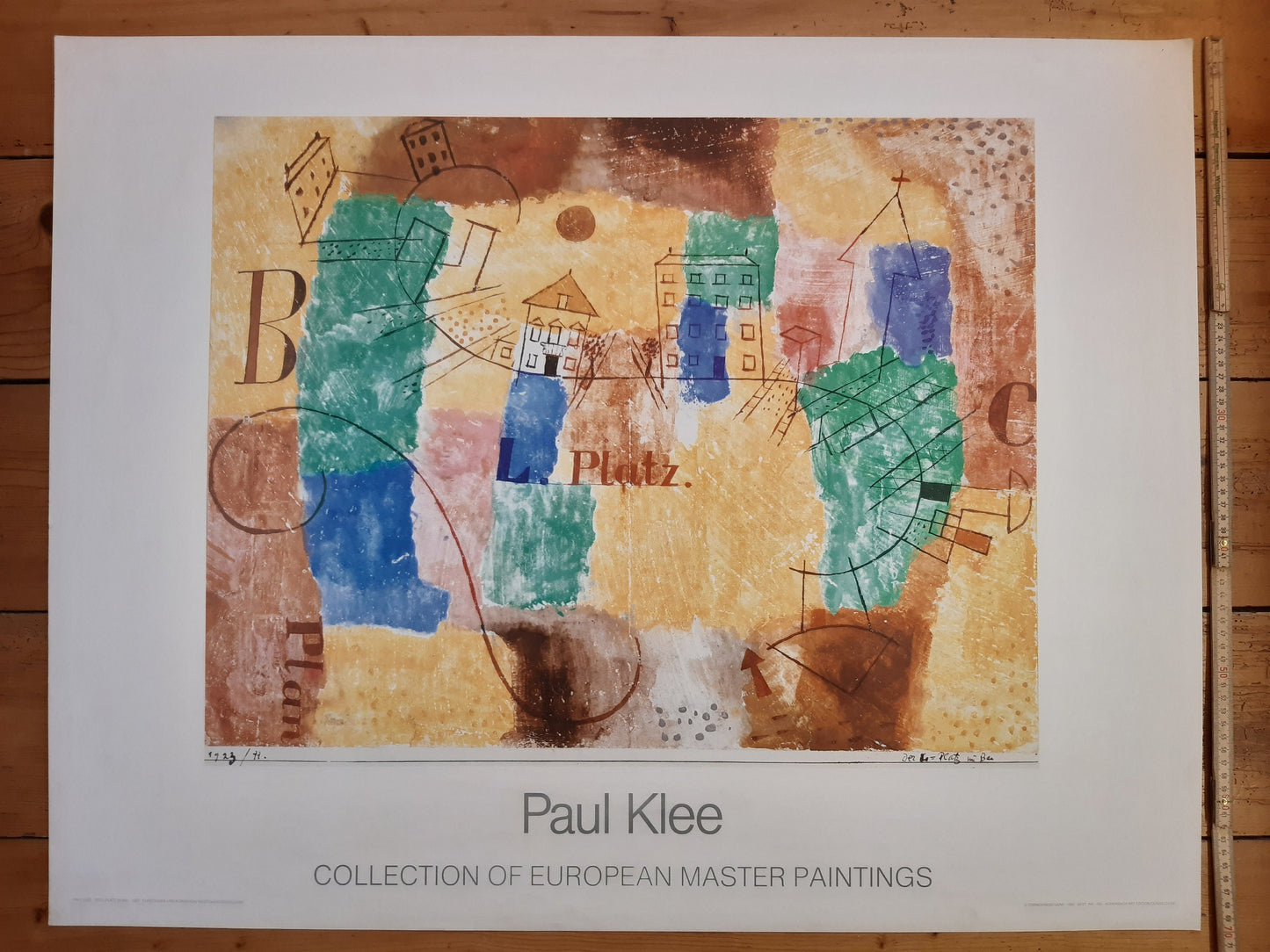 Paul Klee art print - 35.4"×27.6" (90×70cm)