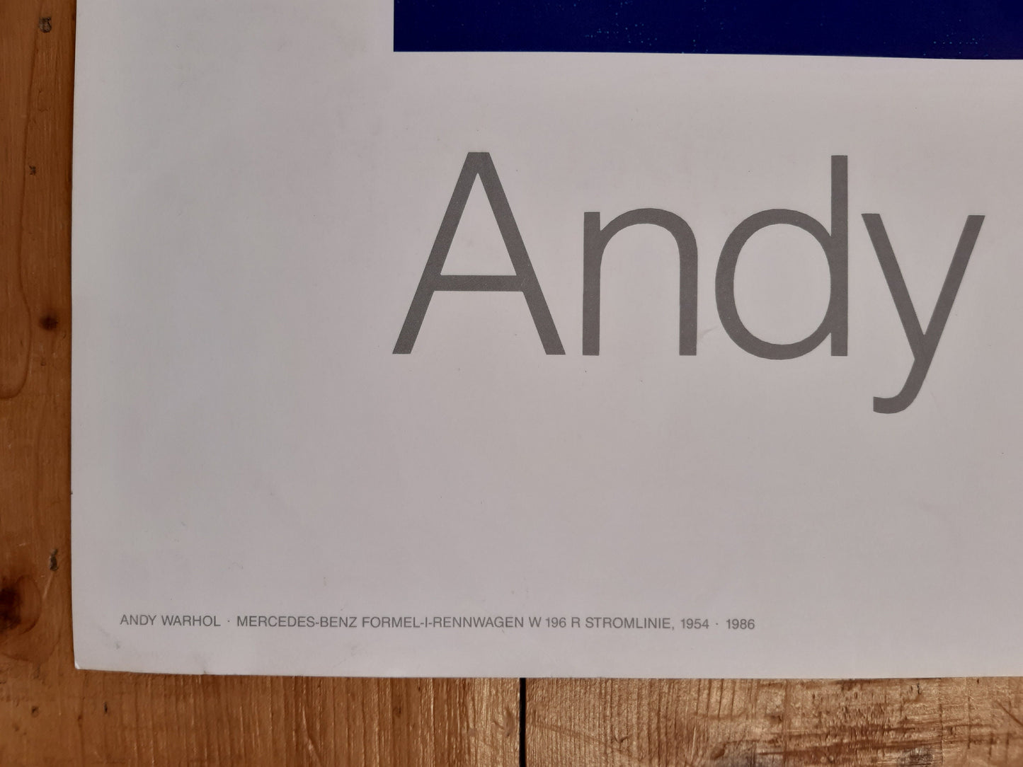 Andy Warhol original art Poster - 35.4"×27.6" (90×70cm)