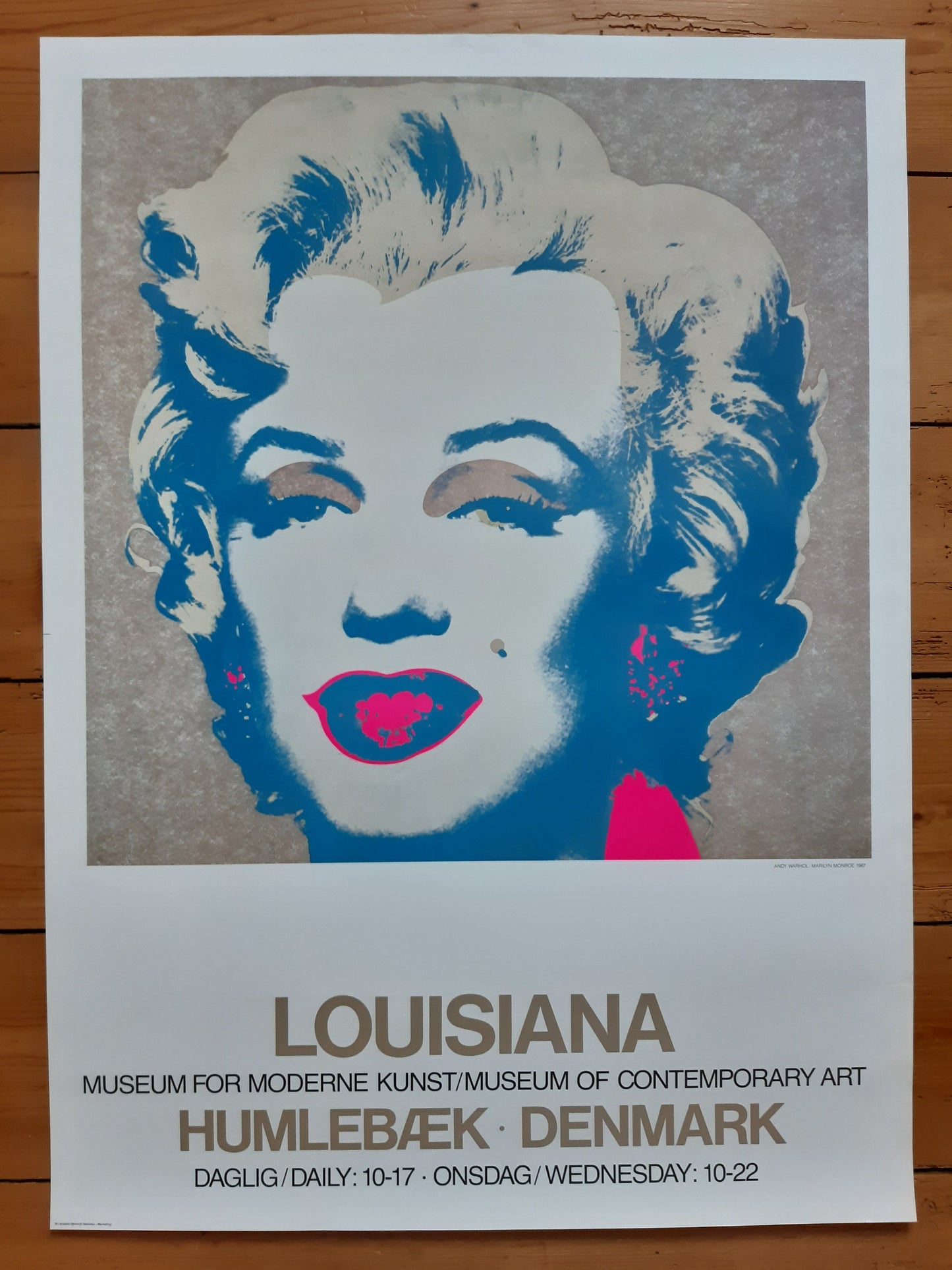 Andy Warhol original art Poster - 24.4"×33.3" (62×84.5cm)