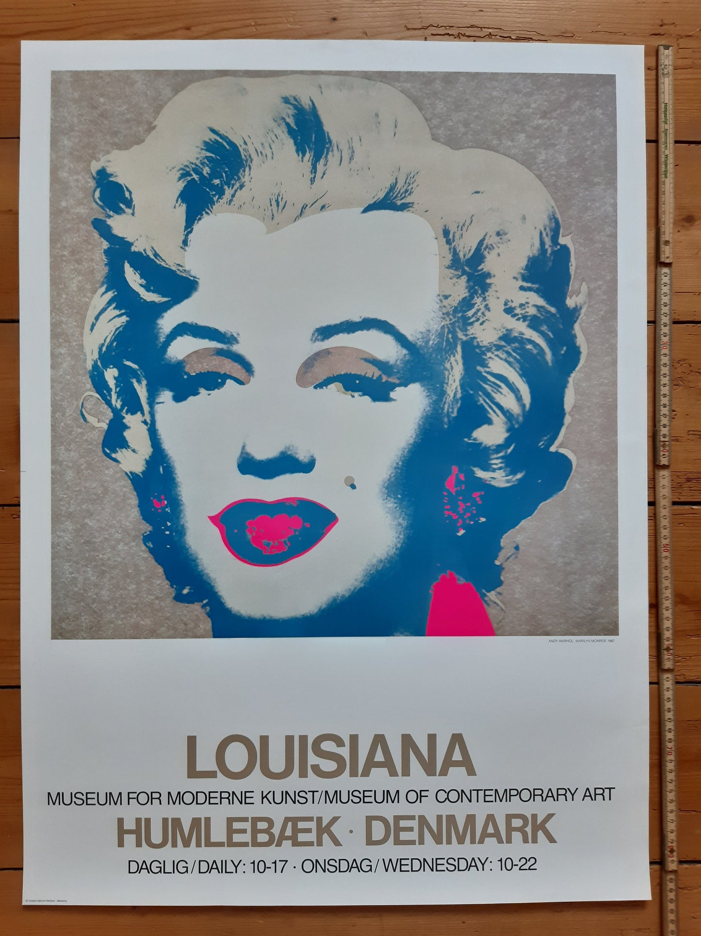 Andy Warhol original art Poster - 24.4"×33.3" (62×84.5cm)