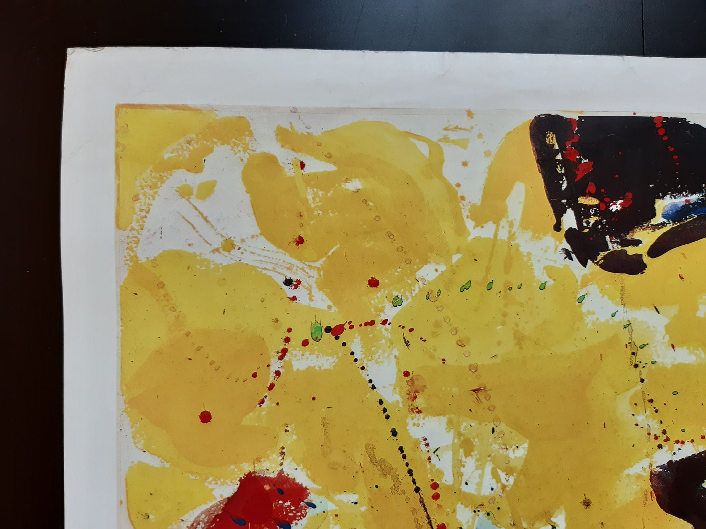 Sam Francis original art poster - 24.0"×39.2" (61×99.5cm)